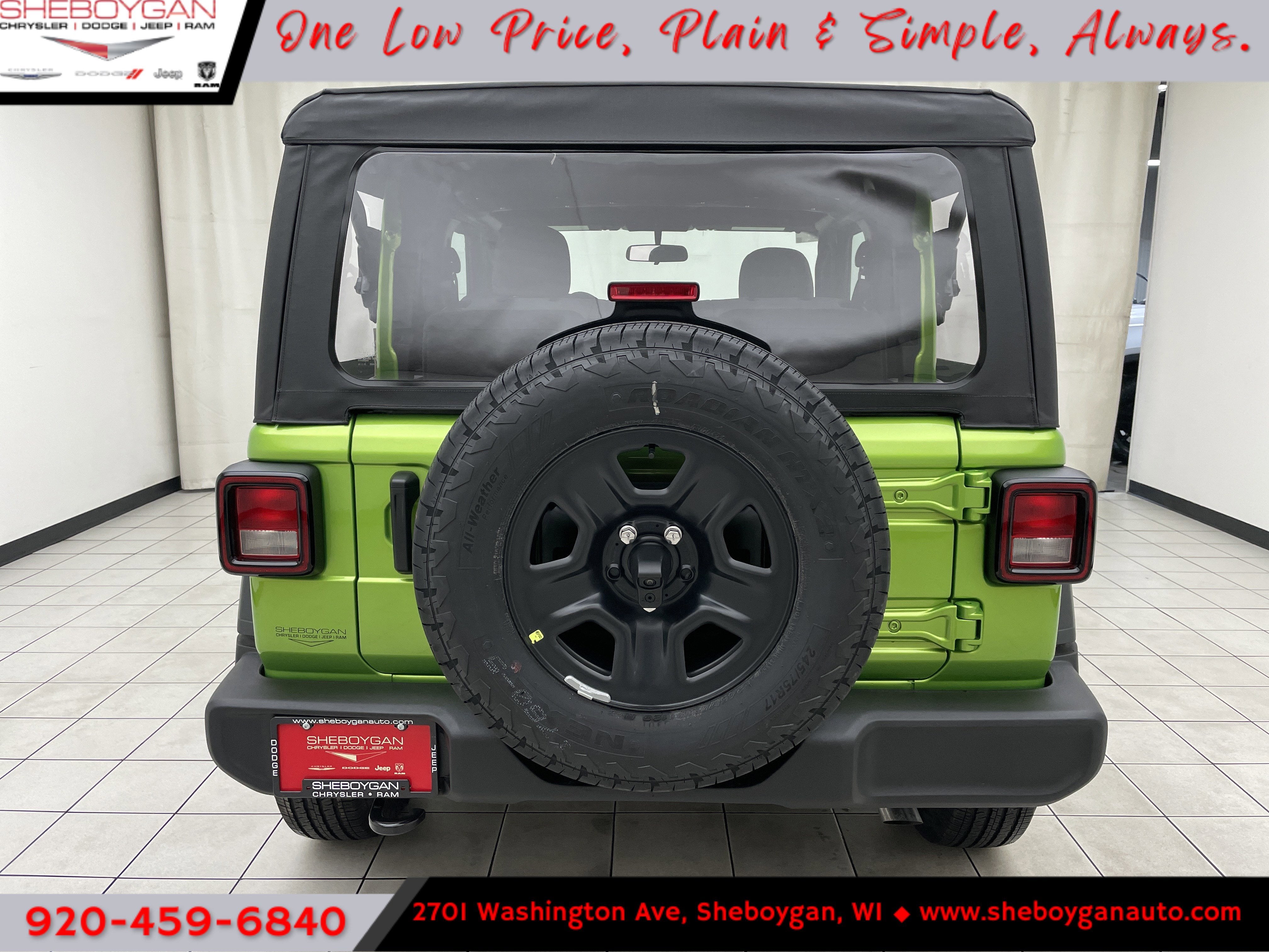 2026 Jeep Wrangler WRANGLER 2-DOOR SPORT