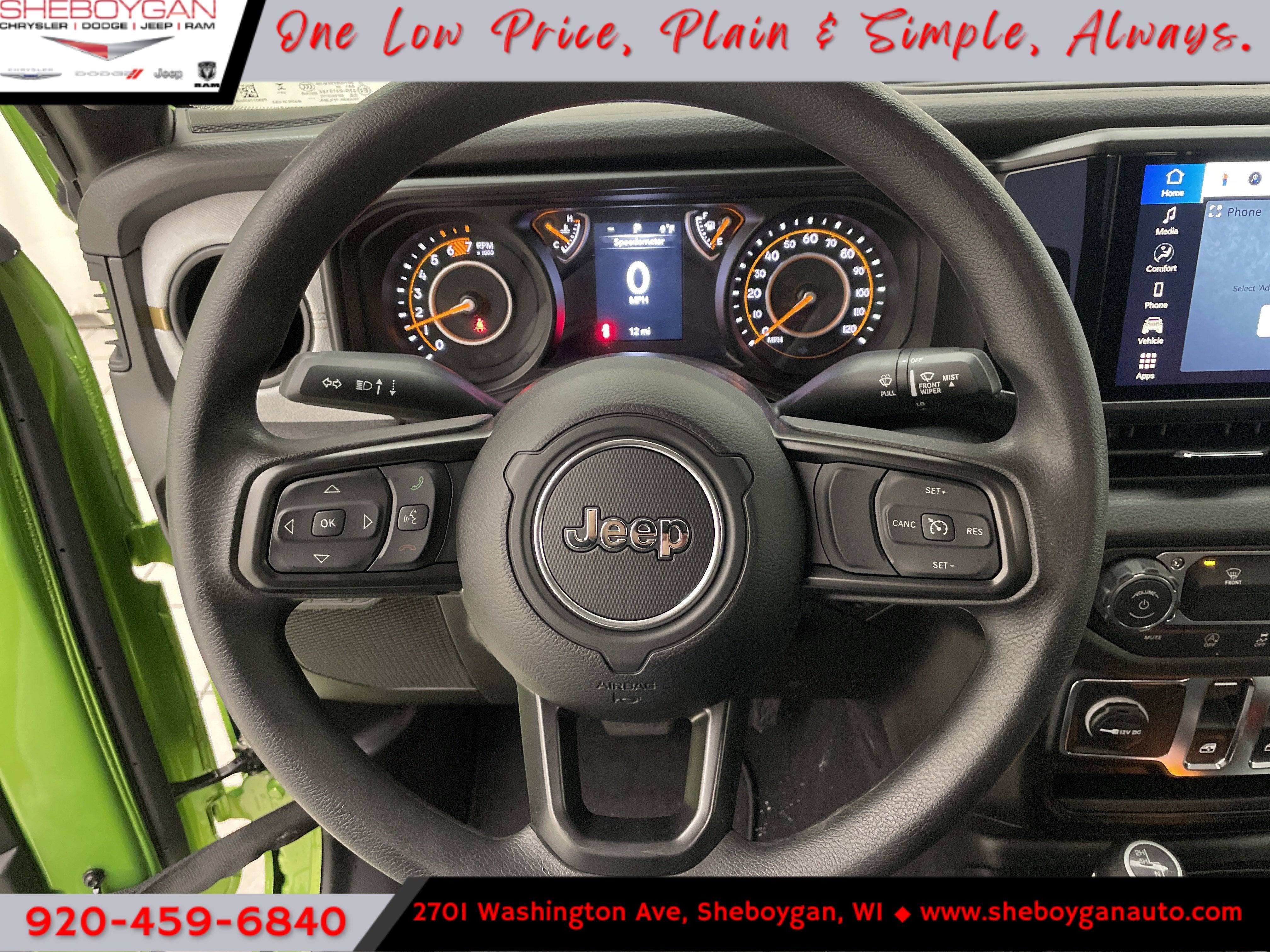 2026 Jeep Wrangler WRANGLER 2-DOOR SPORT