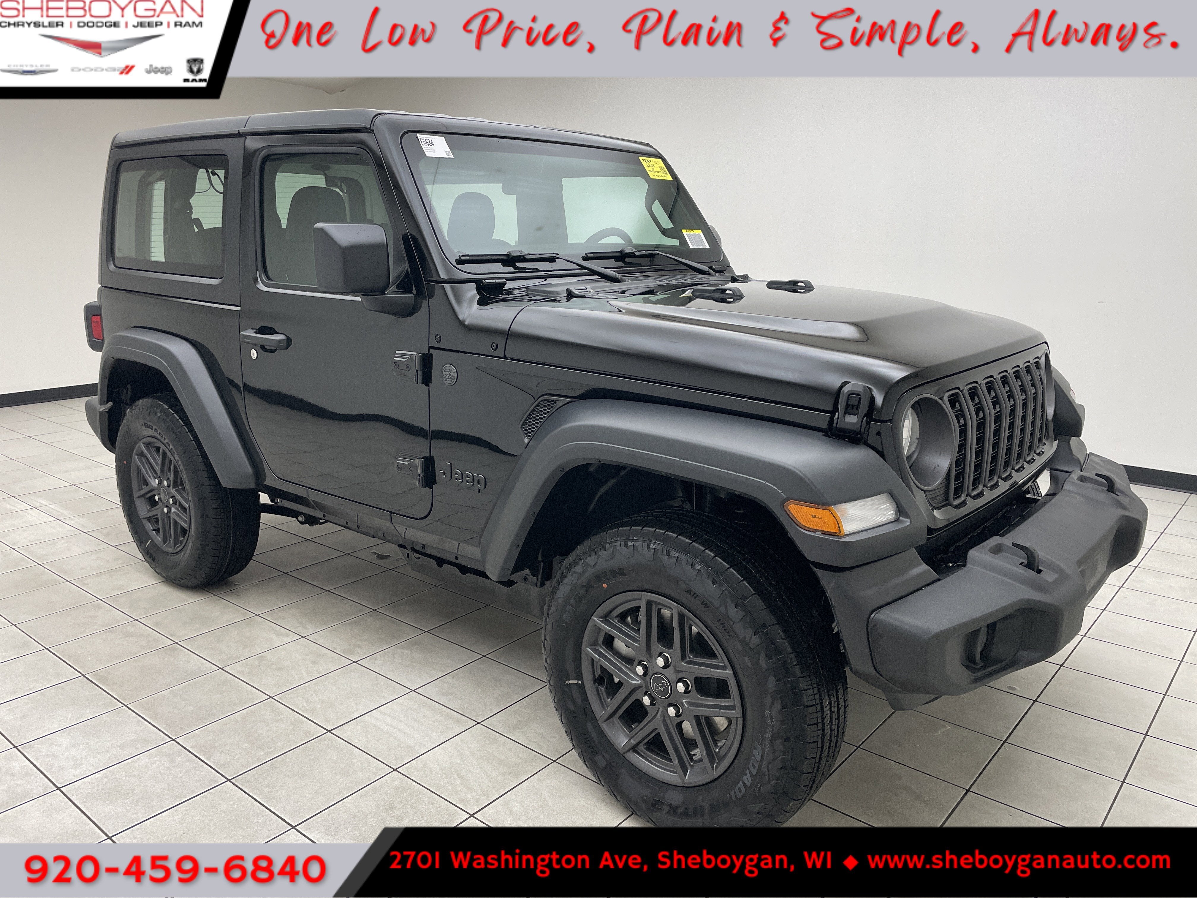 2026 Jeep Wrangler WRANGLER 2-DOOR SPORT