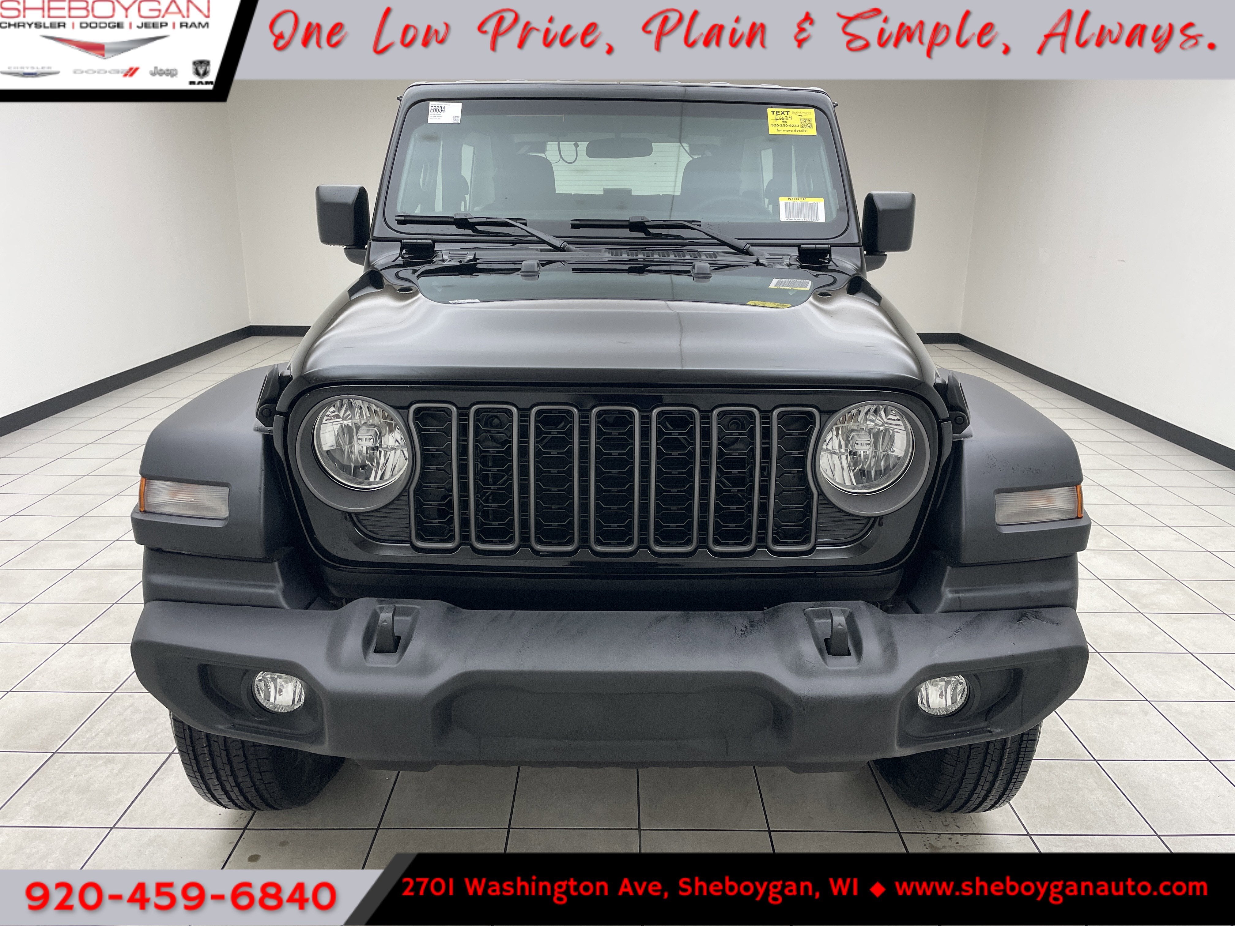 2026 Jeep Wrangler WRANGLER 2-DOOR SPORT