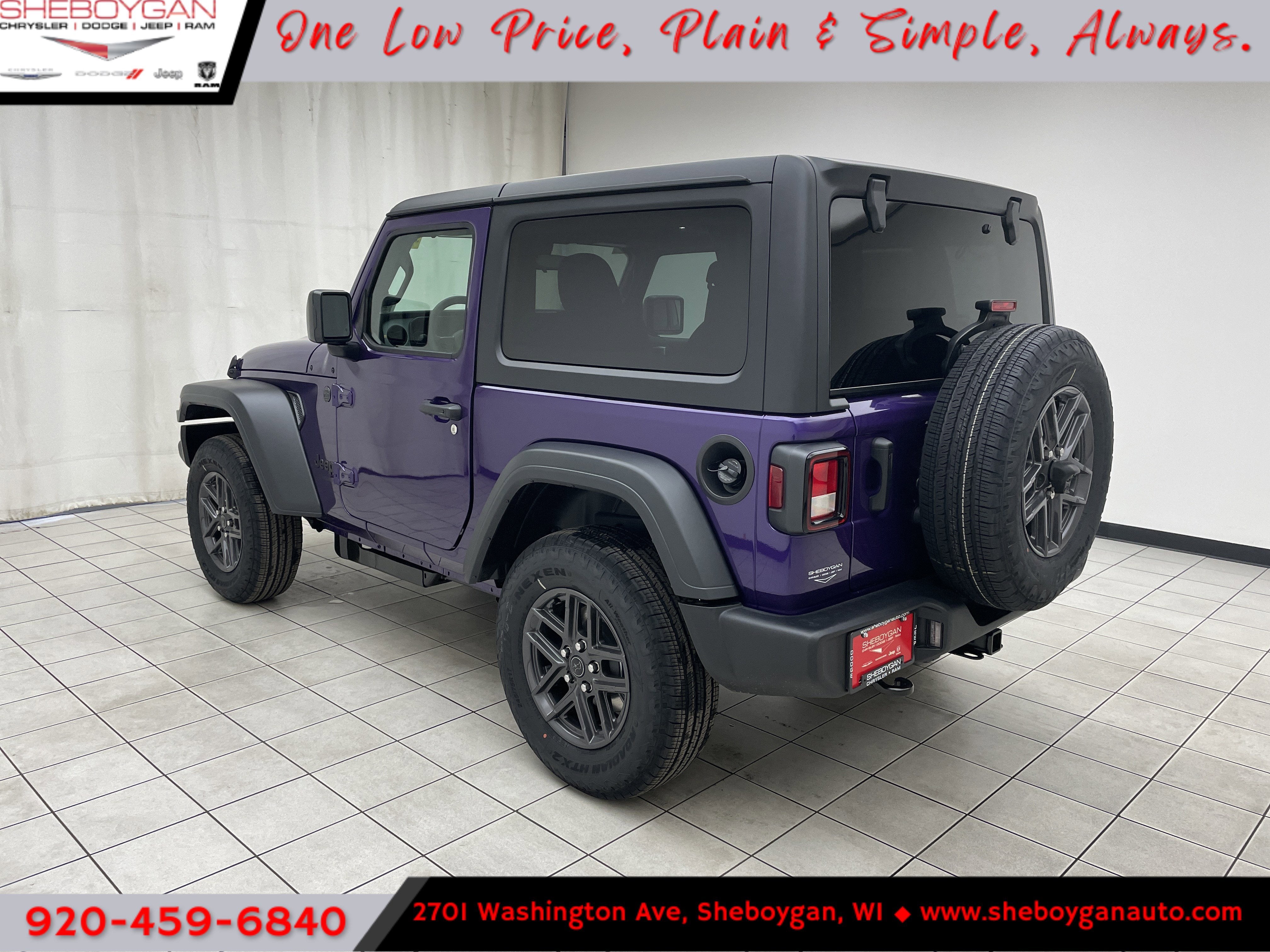 2026 Jeep Wrangler WRANGLER 2-DOOR SPORT S