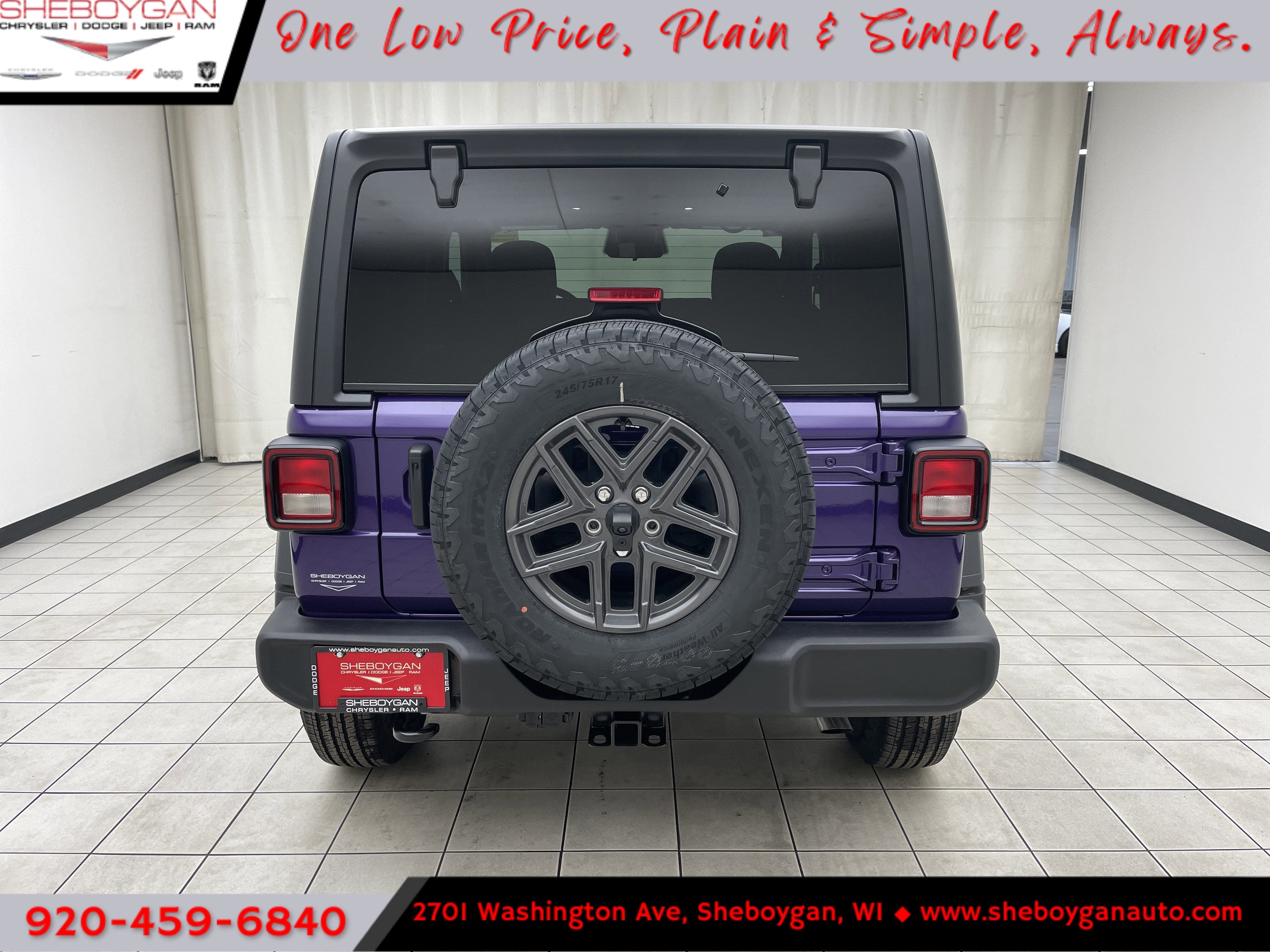 2026 Jeep Wrangler WRANGLER 2-DOOR SPORT S