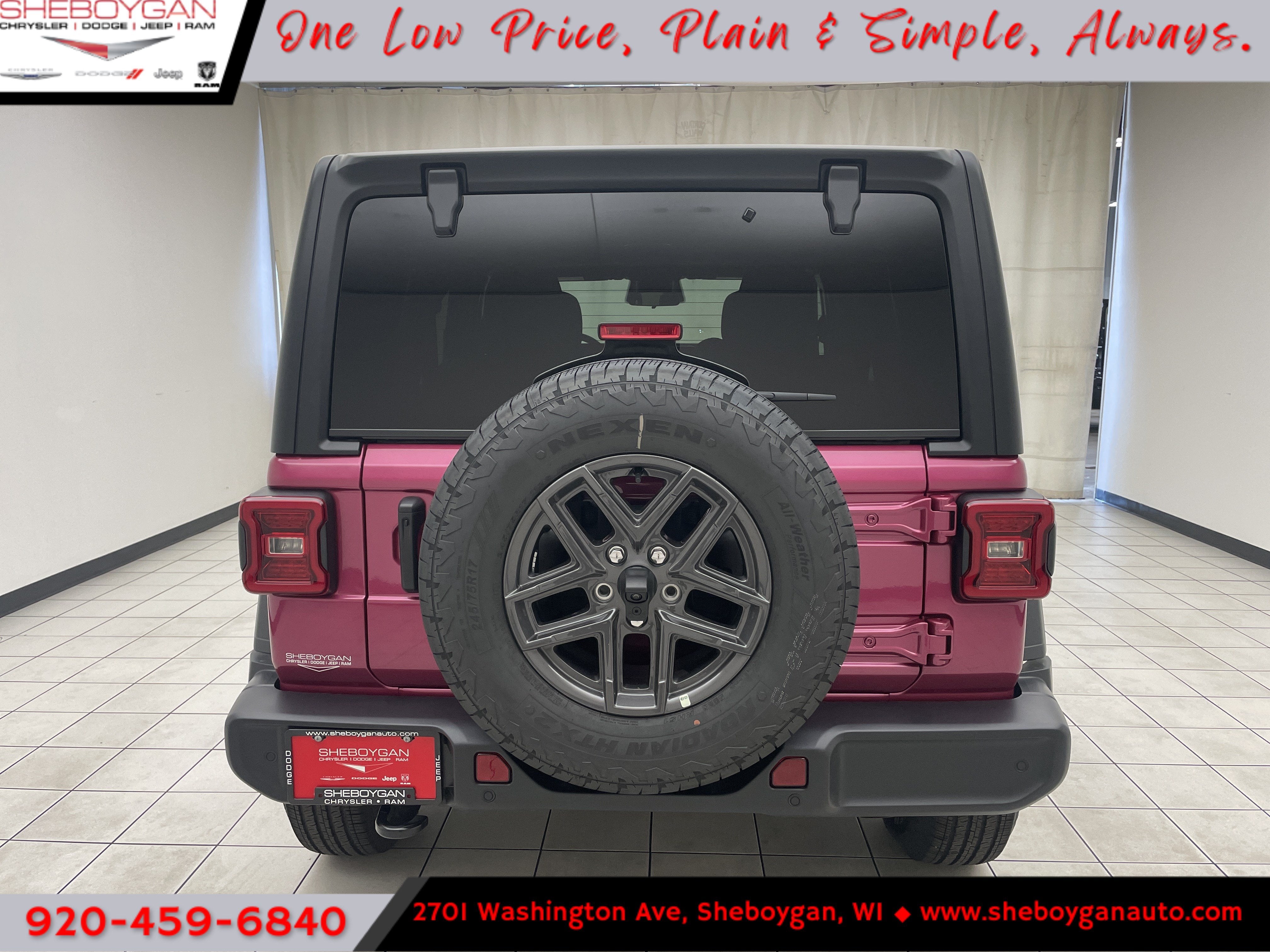 2026 Jeep Wrangler WRANGLER 4-DOOR SPORT S