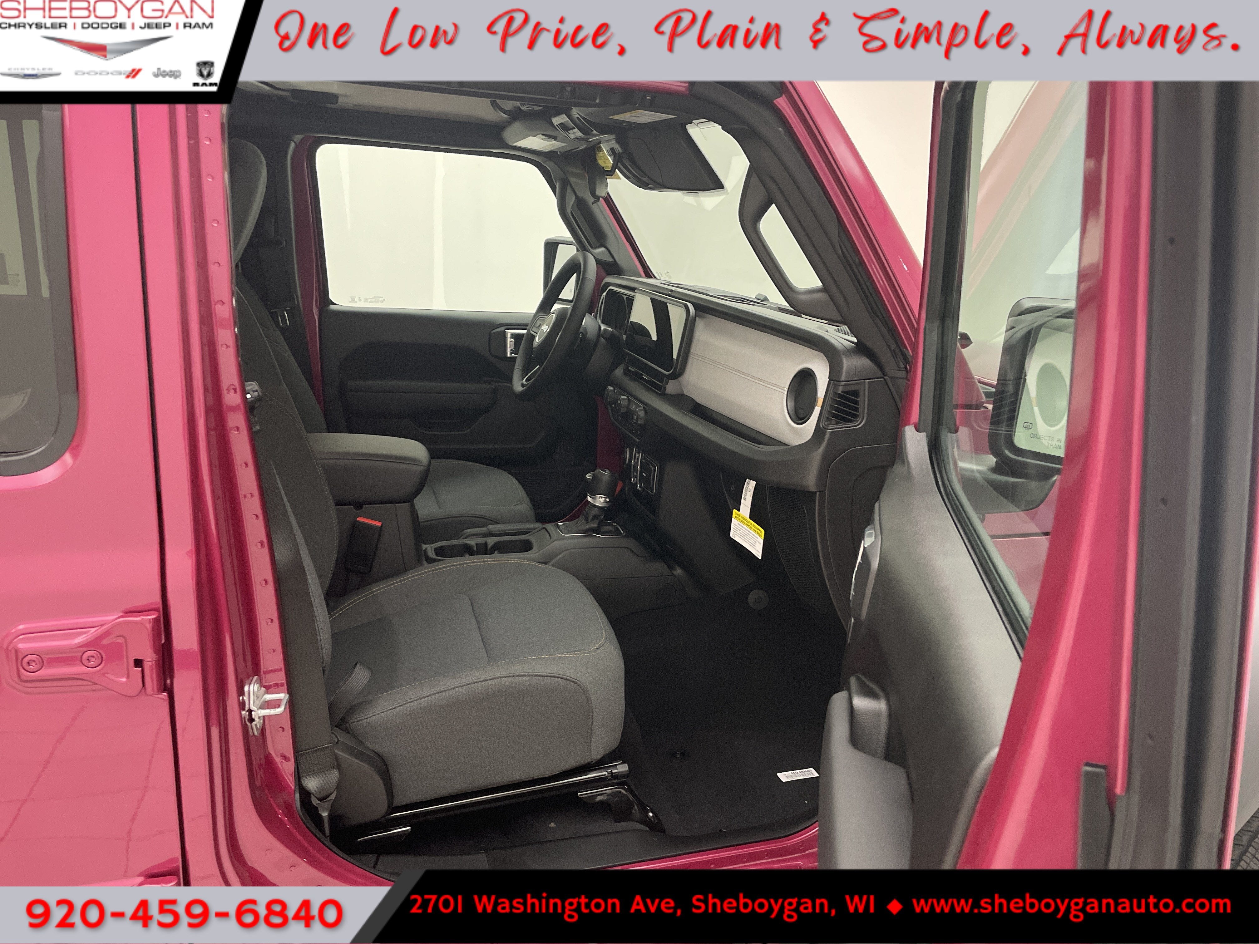 2026 Jeep Wrangler WRANGLER 4-DOOR SPORT S