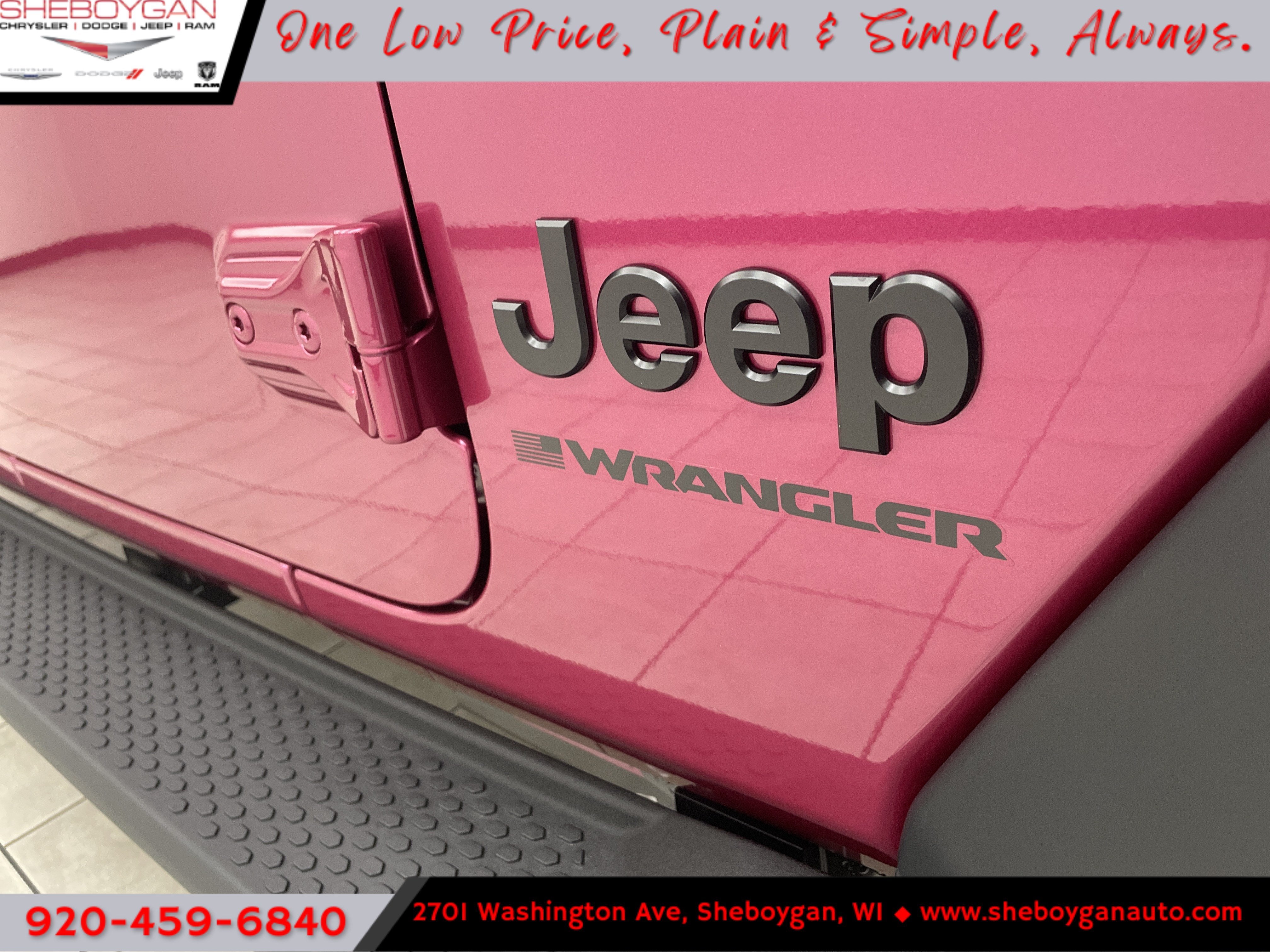 2026 Jeep Wrangler WRANGLER 4-DOOR SPORT S
