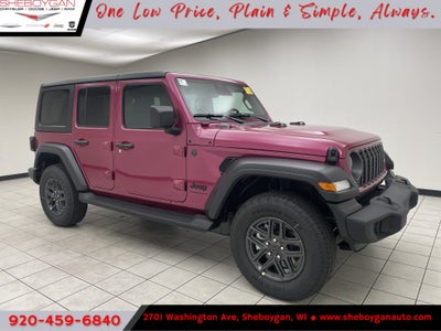 2026 Jeep Wrangler WRANGLER 4-DOOR SPORT S