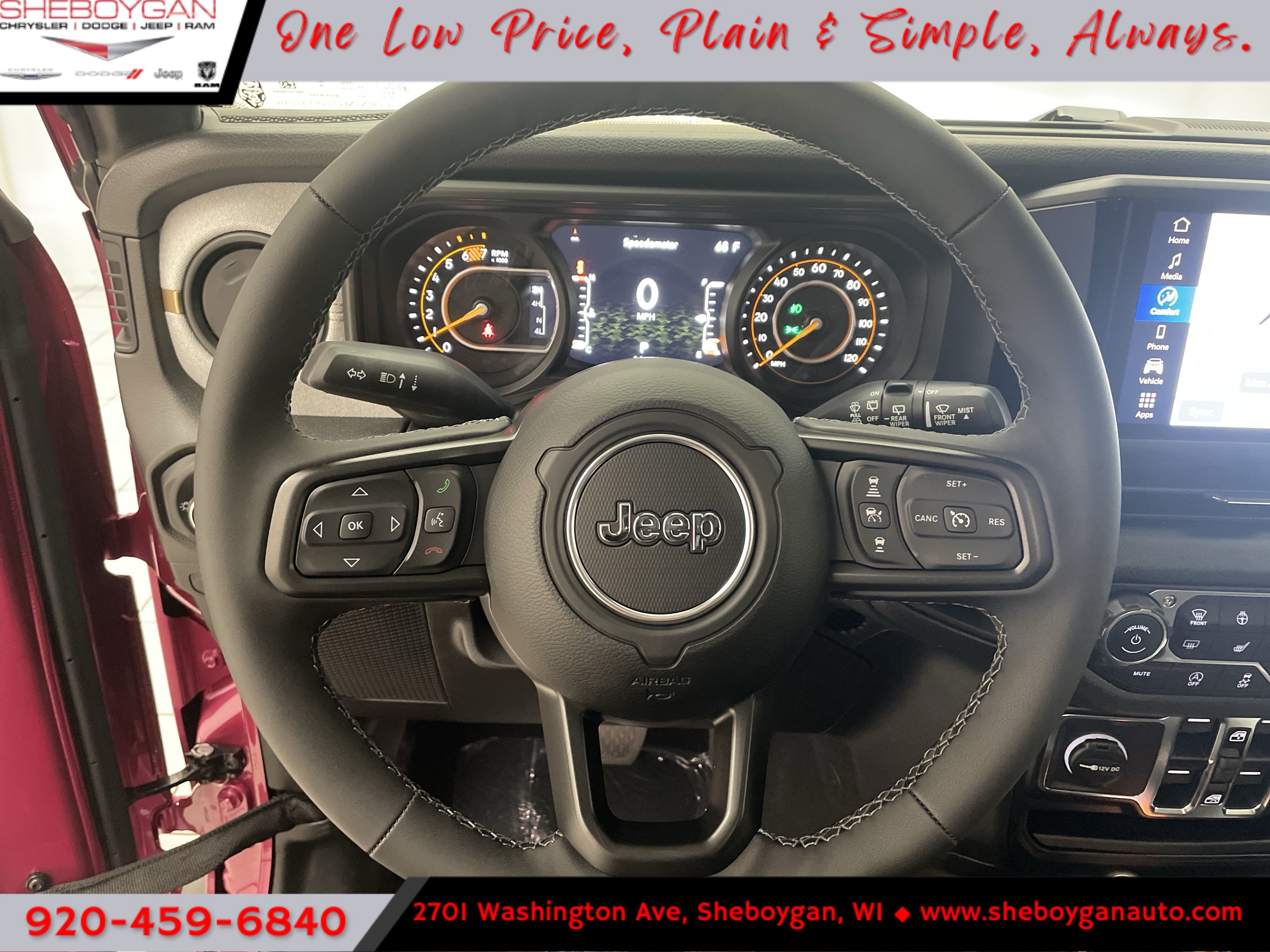 2026 Jeep Wrangler WRANGLER 4-DOOR SPORT S