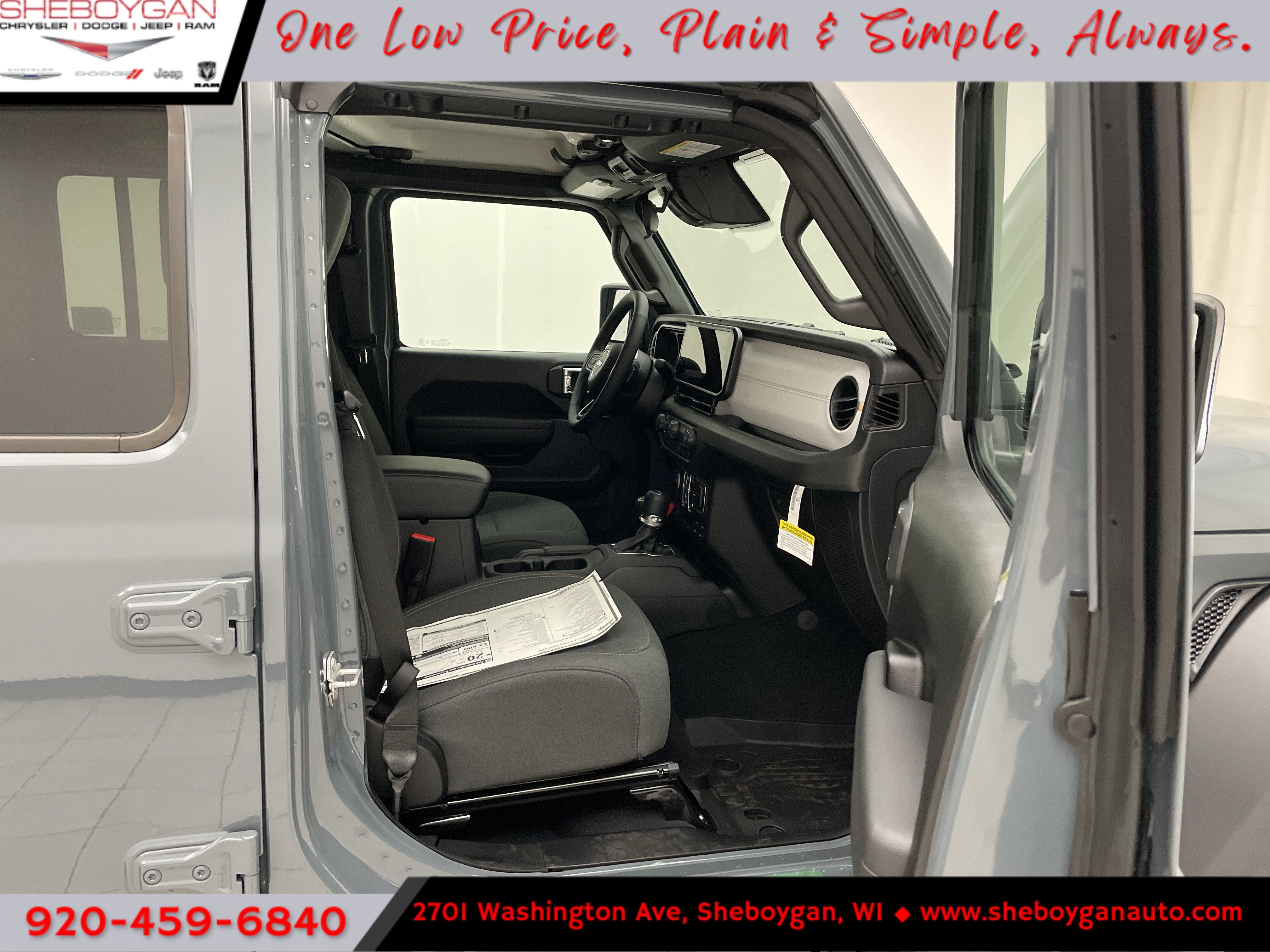 2026 Jeep Wrangler WRANGLER 4-DOOR SPORT S