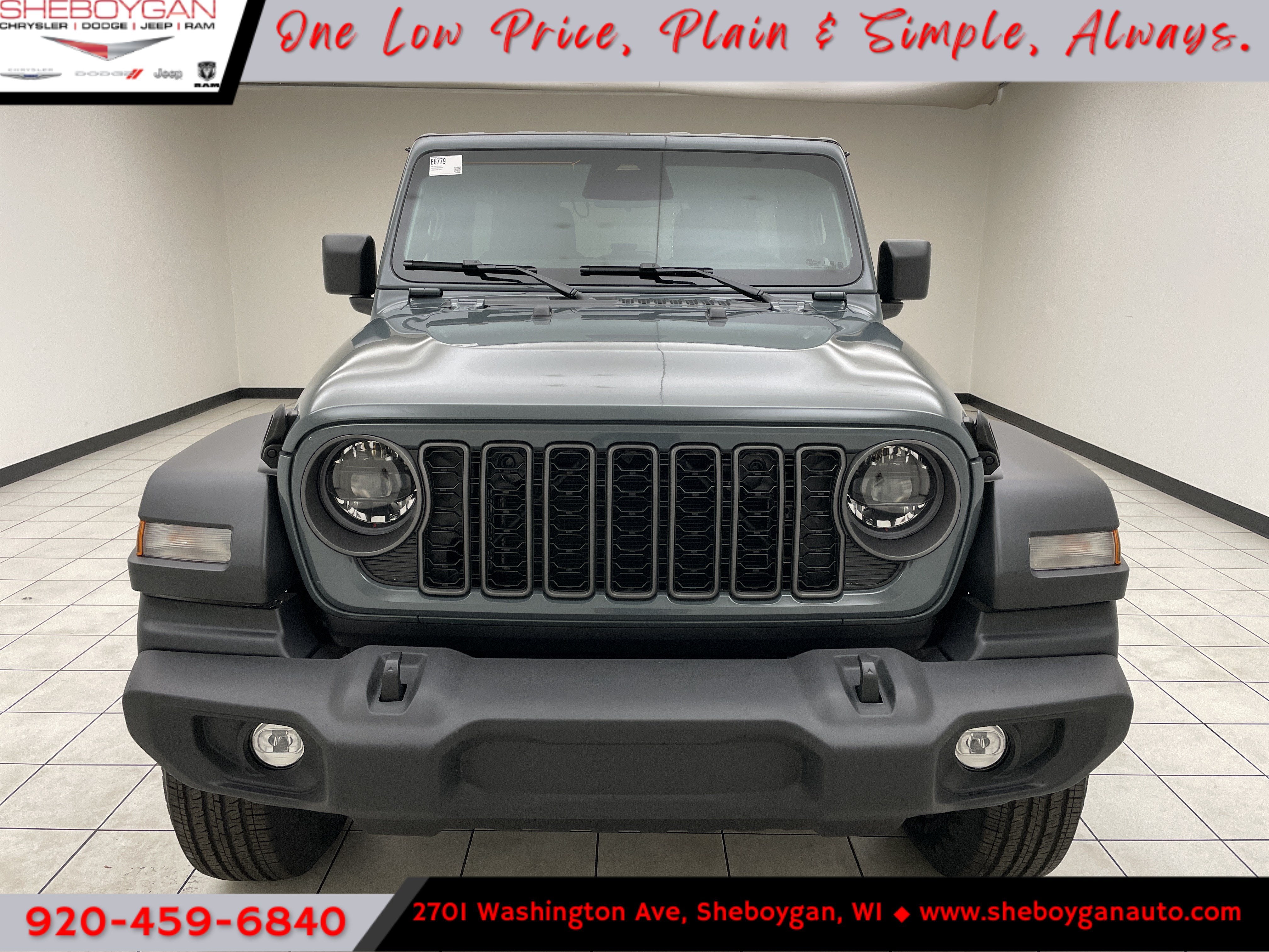 2026 Jeep Wrangler WRANGLER 4-DOOR SPORT S