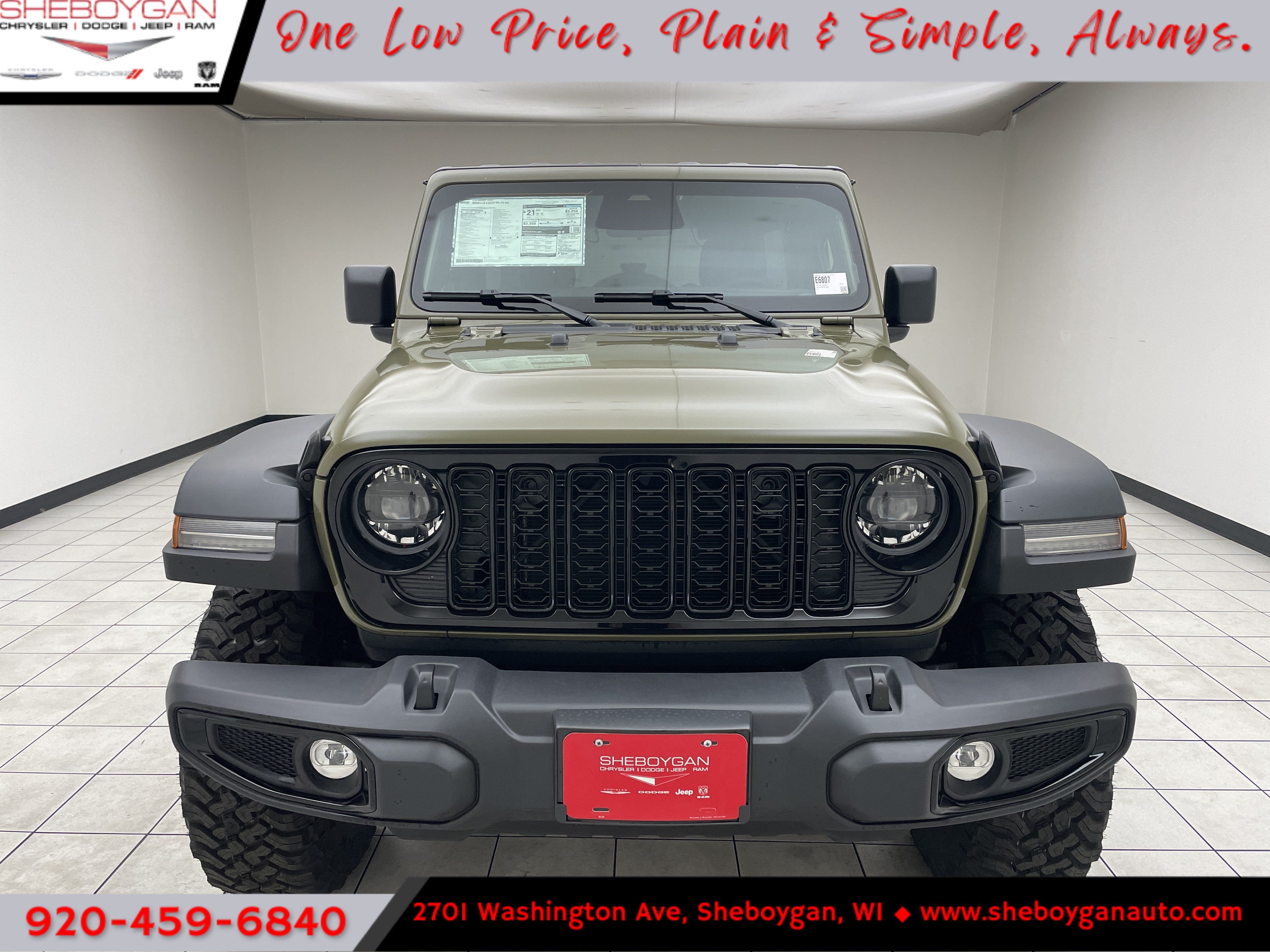 2026 Jeep Wrangler WRANGLER 4-DOOR WILLYS