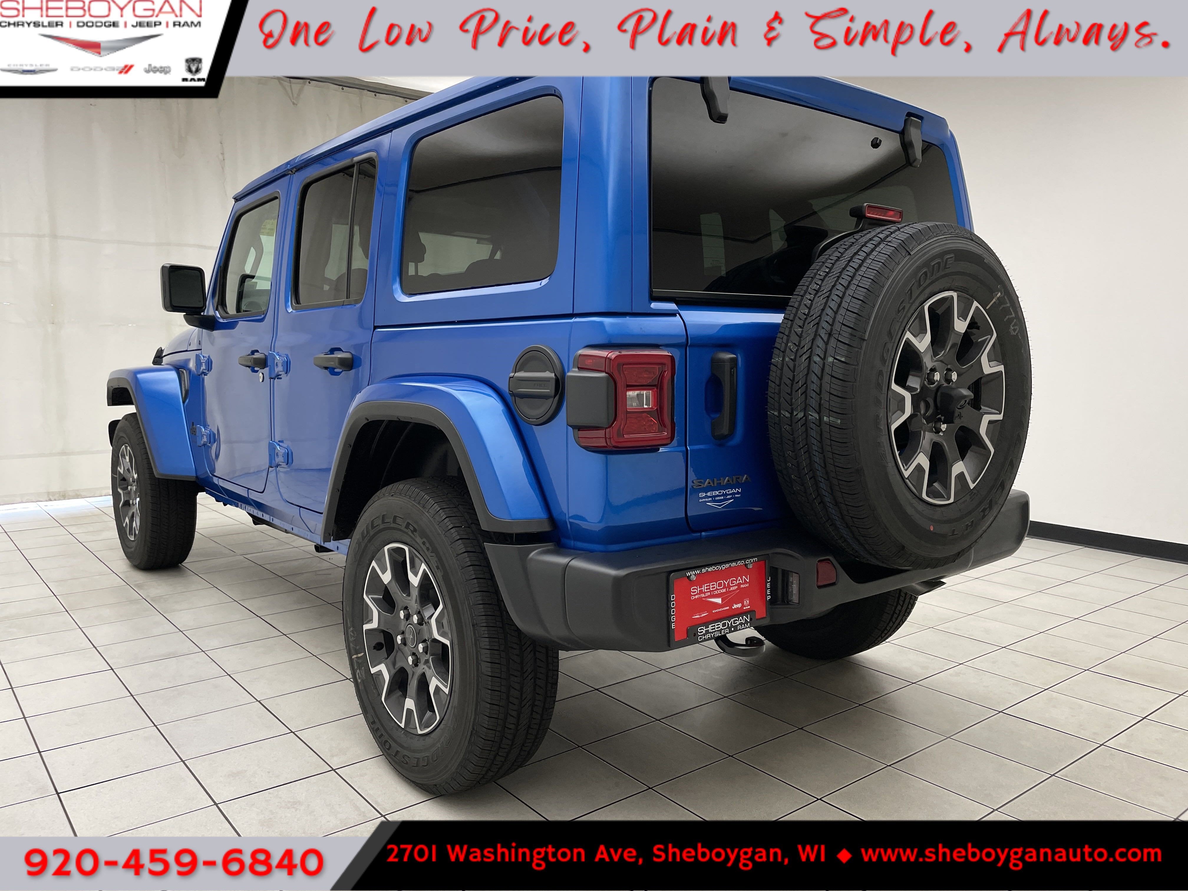 2025 Jeep Wrangler WRANGLER 4-DOOR SAHARA