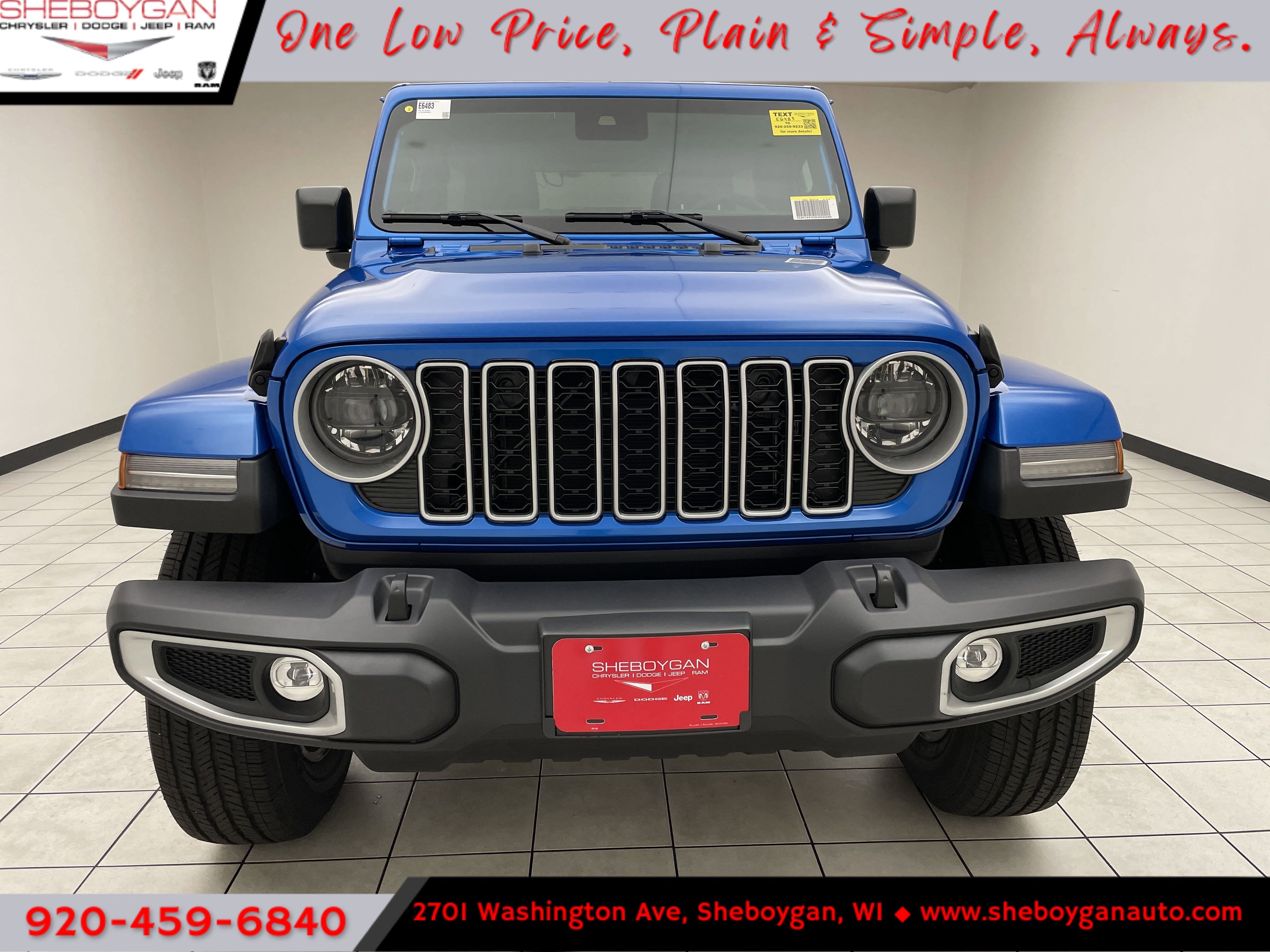 2025 Jeep Wrangler WRANGLER 4-DOOR SAHARA