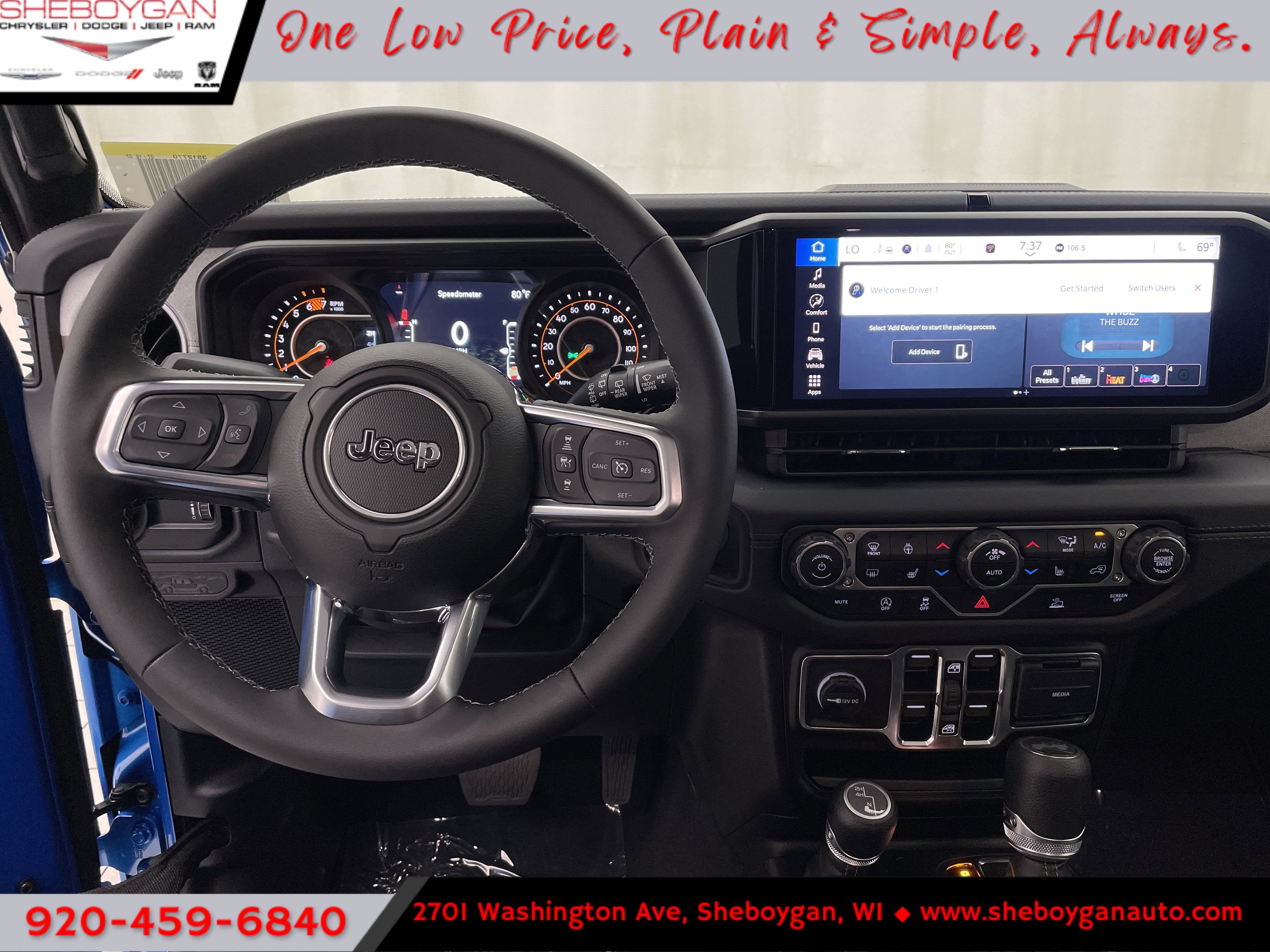 2025 Jeep Wrangler WRANGLER 4-DOOR SAHARA