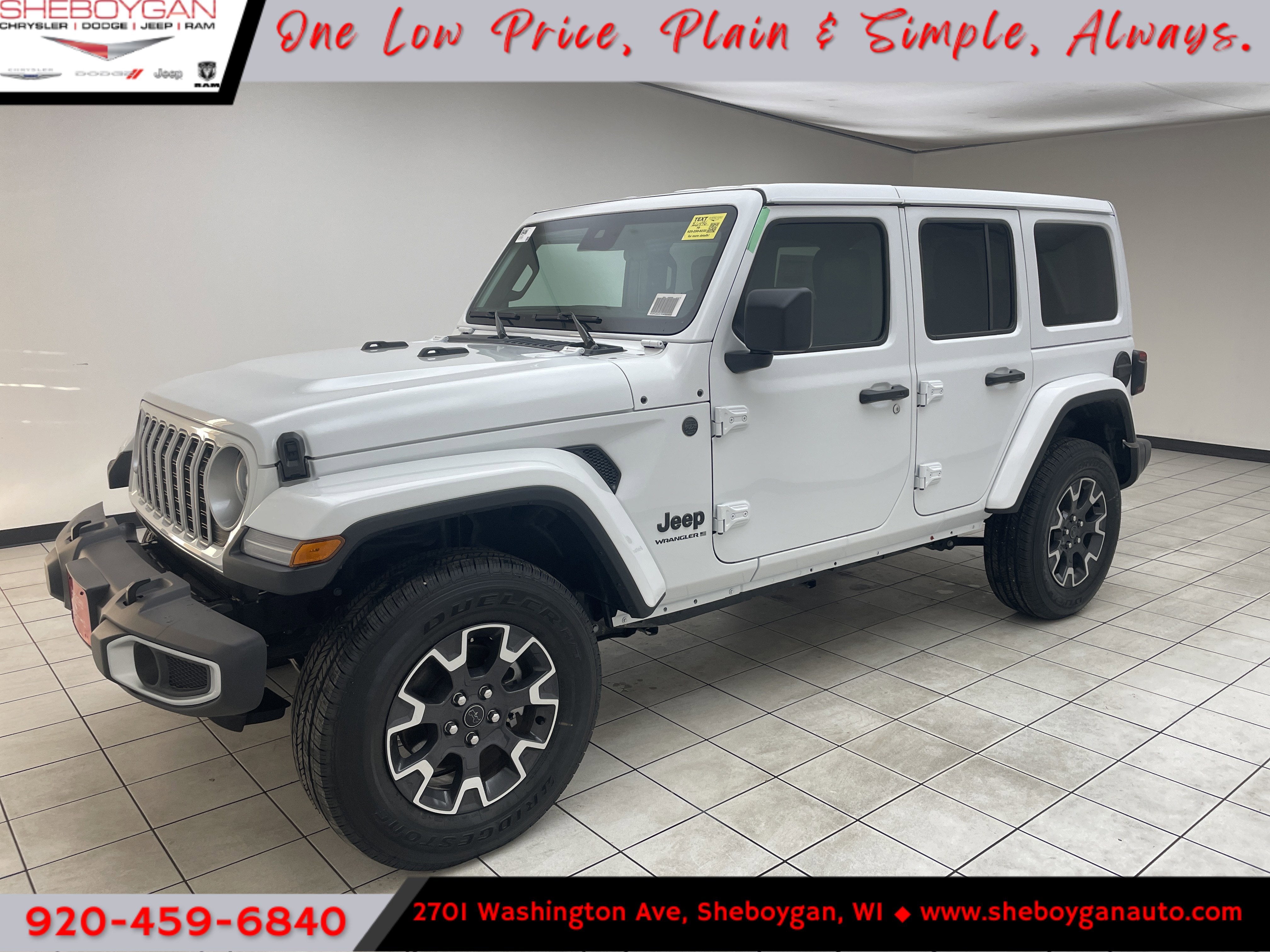 2025 Jeep Wrangler WRANGLER 4-DOOR SAHARA