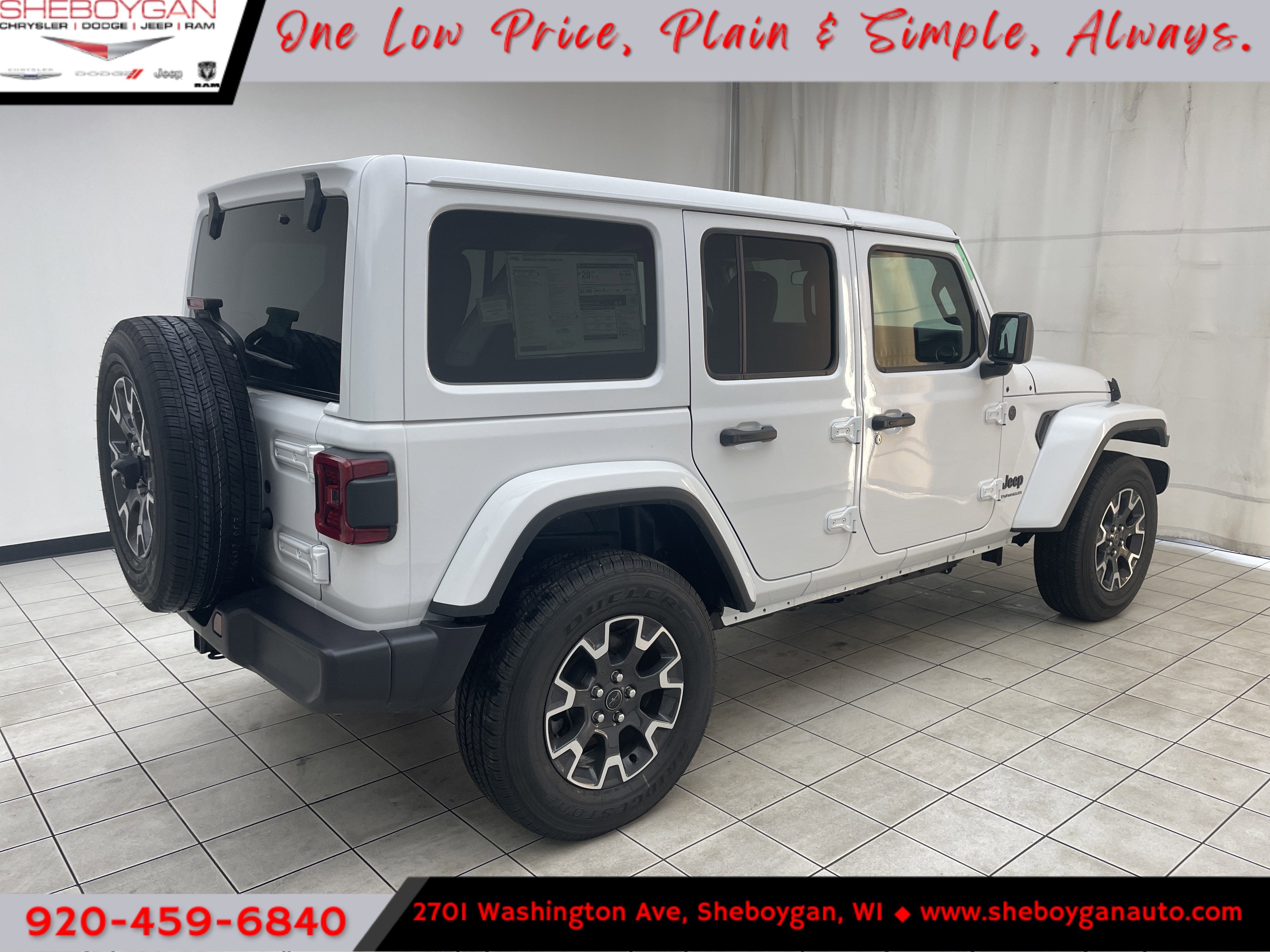 2025 Jeep Wrangler WRANGLER 4-DOOR SAHARA
