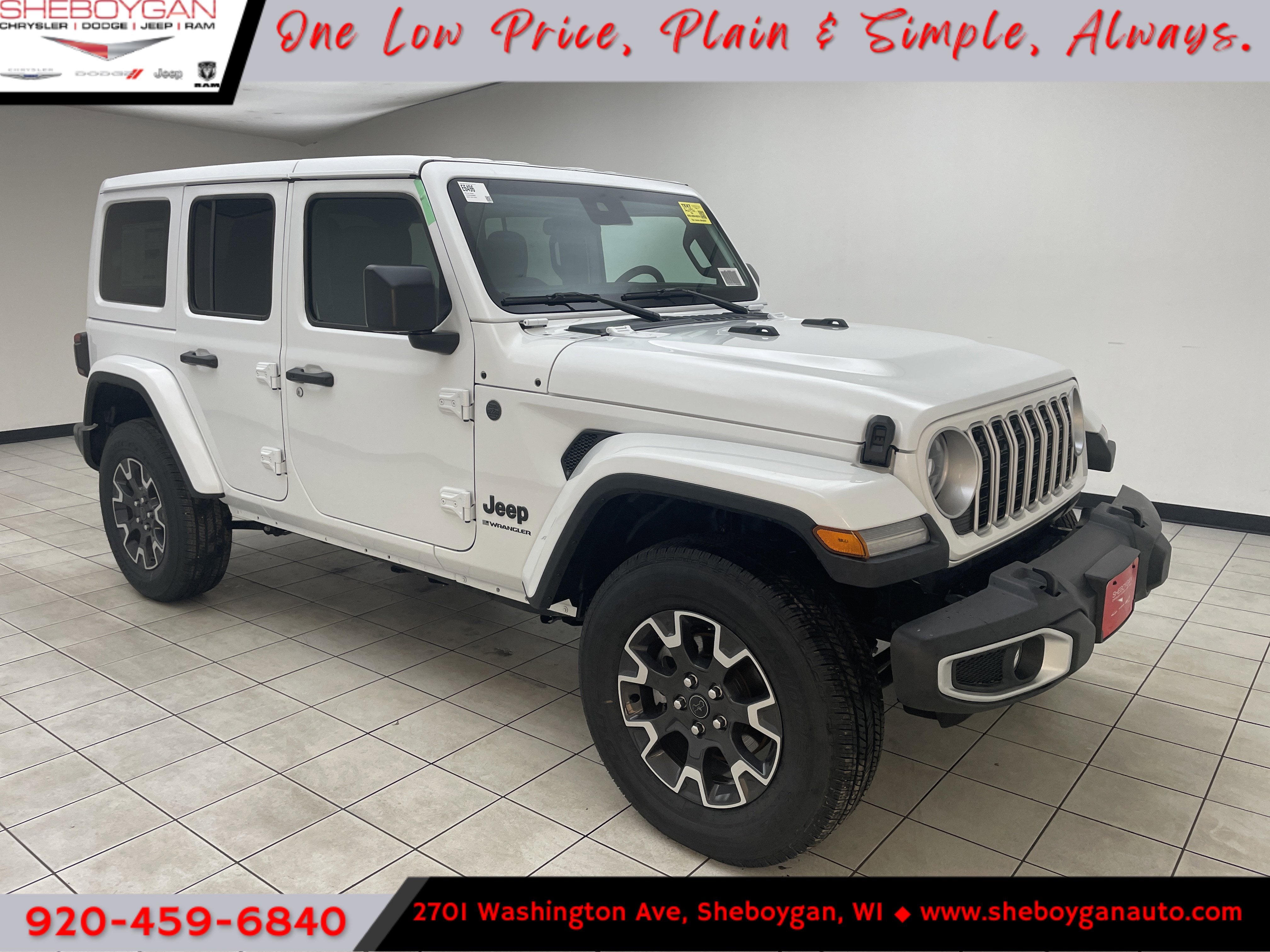 2025 Jeep Wrangler WRANGLER 4-DOOR SAHARA