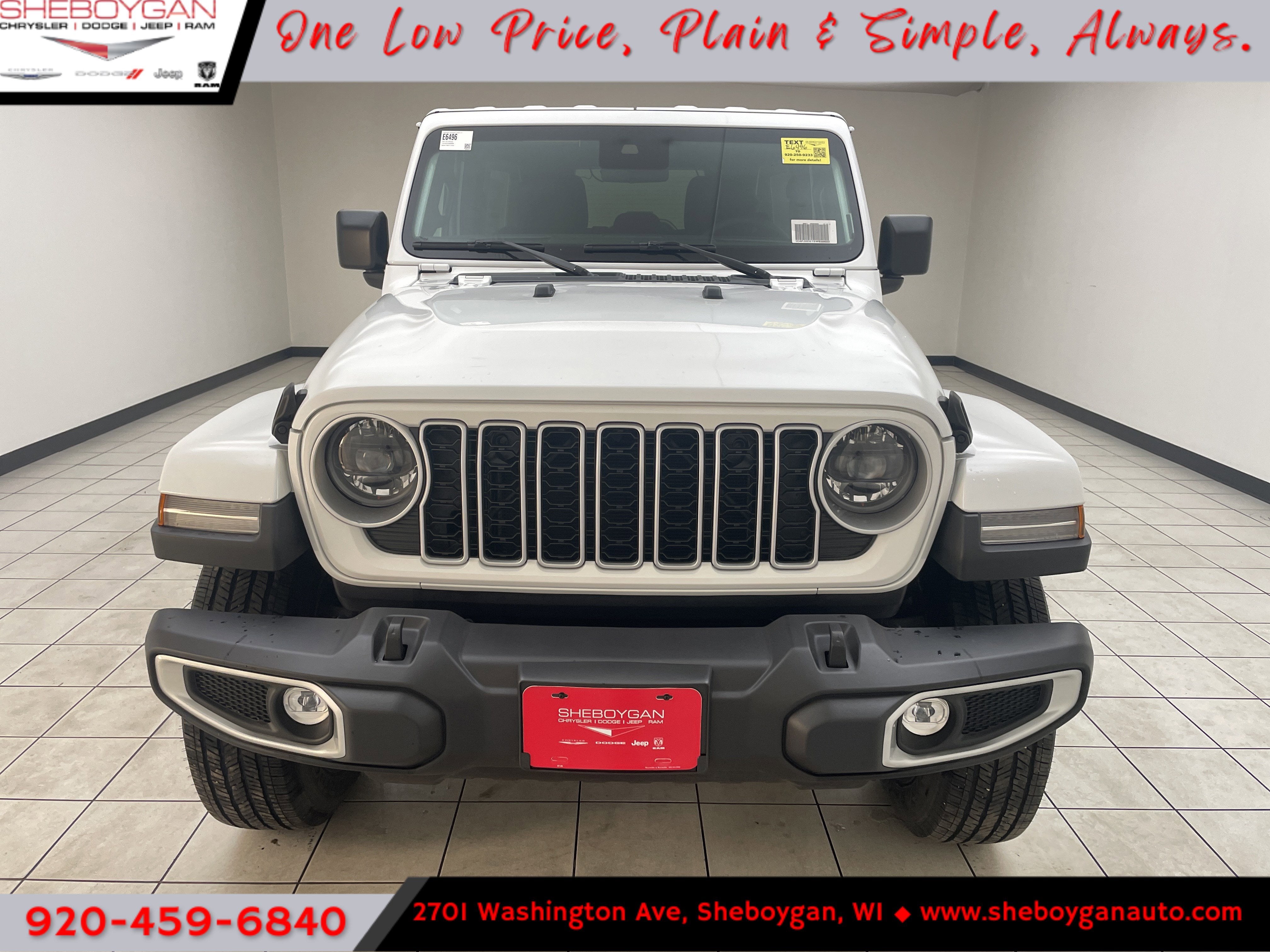 2025 Jeep Wrangler WRANGLER 4-DOOR SAHARA