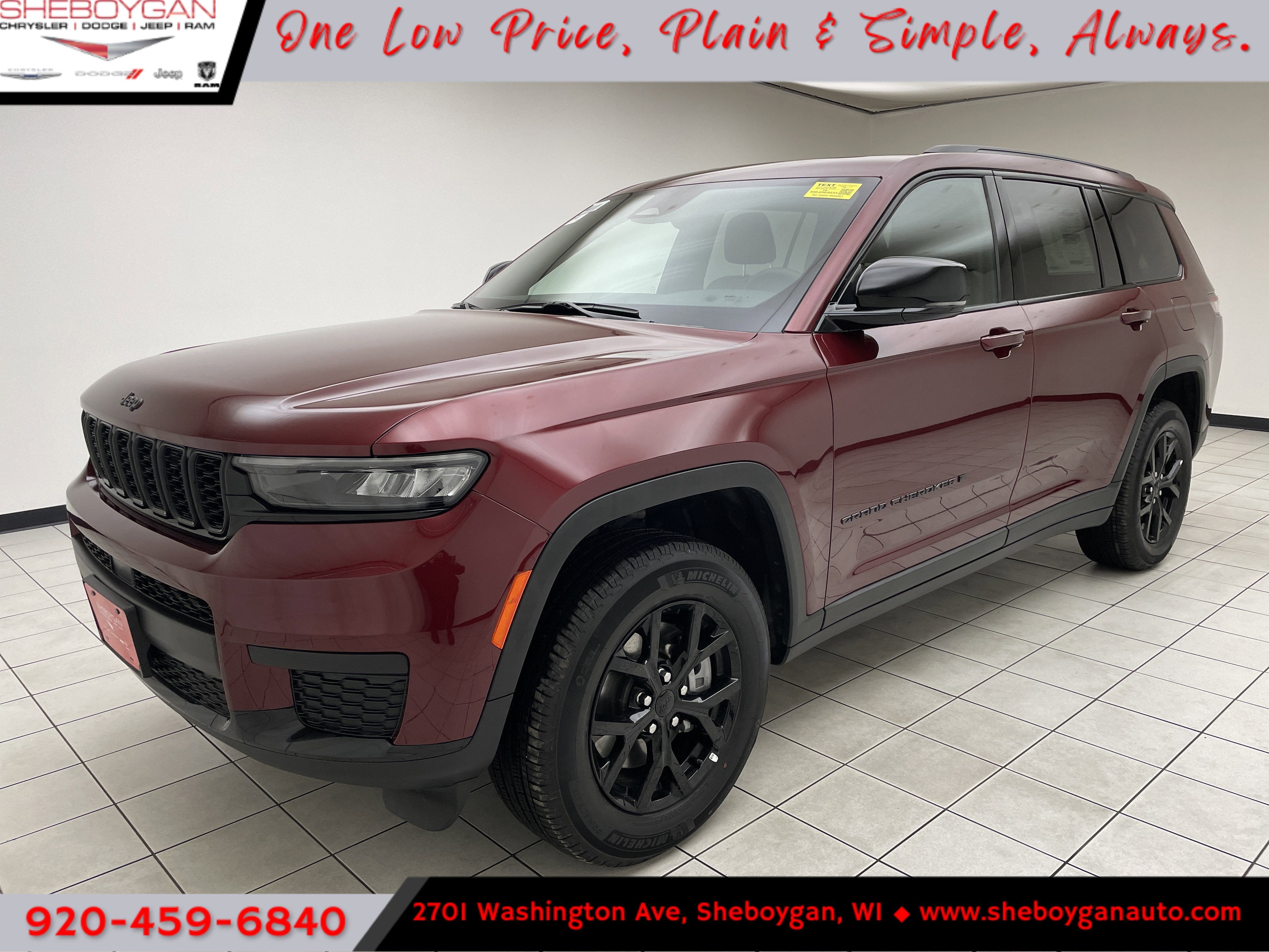 2025 Jeep Grand Cherokee GRAND CHEROKEE L ALTITUDE X 4X4