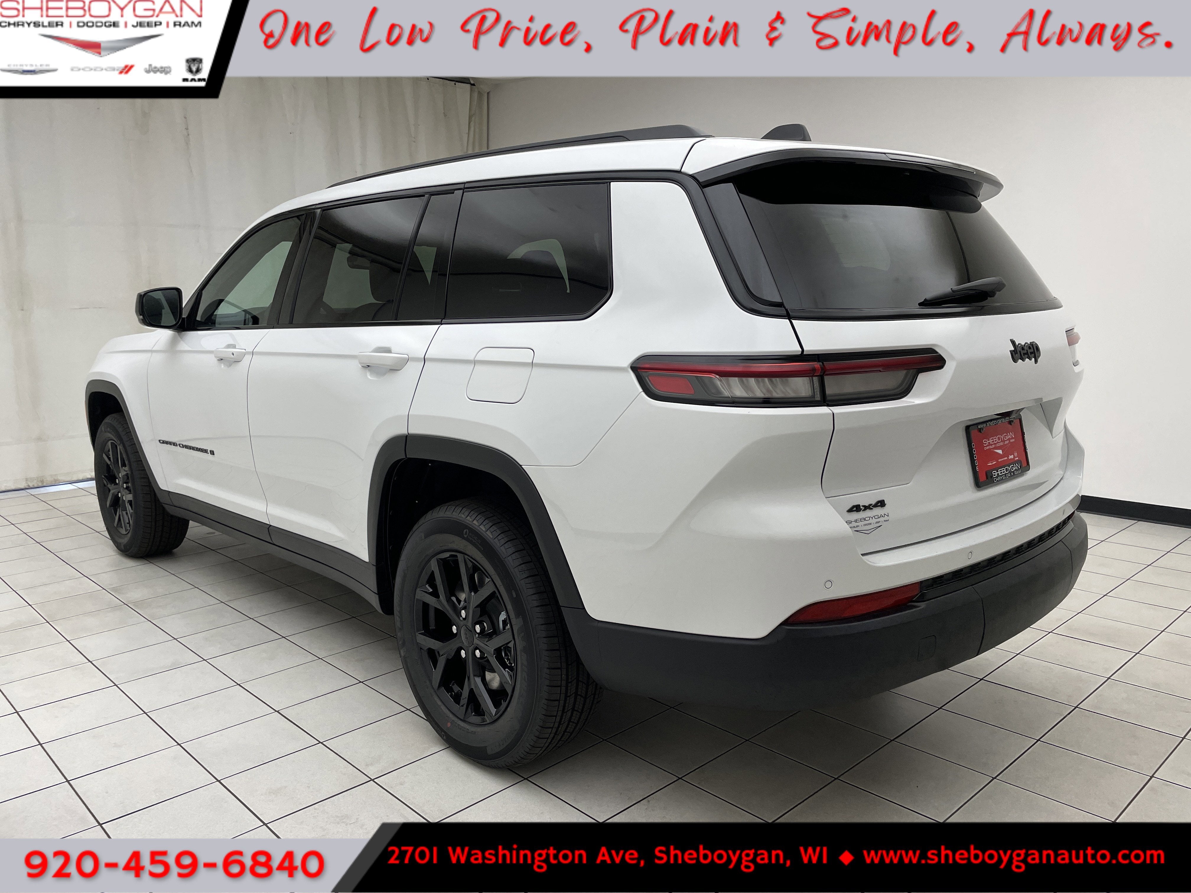2025 Jeep Grand Cherokee GRAND CHEROKEE L ALTITUDE 4X4