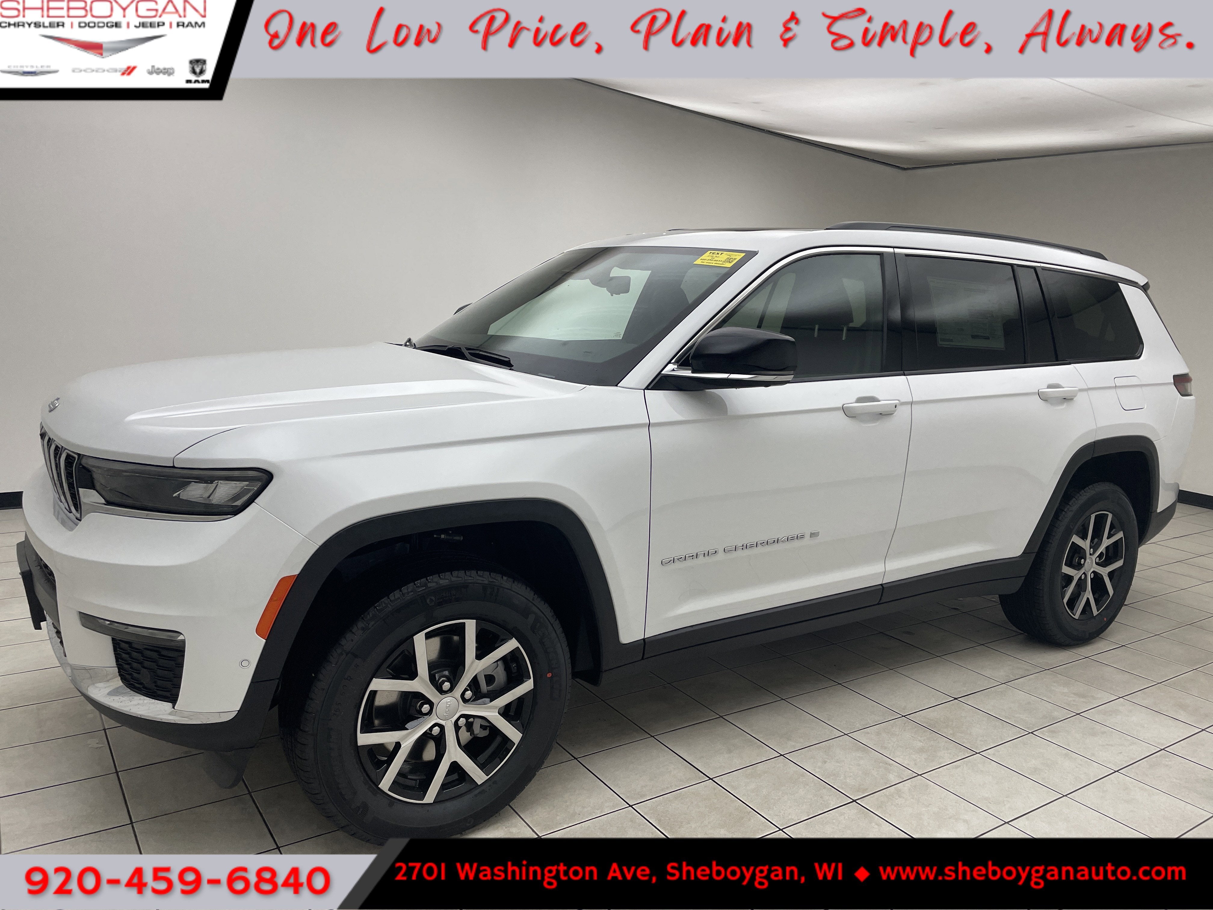 2025 Jeep Grand Cherokee GRAND CHEROKEE L LIMITED 4X4