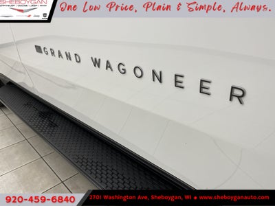 2026 Jeep Grand Wagoneer GRAND WAGONEER 4X4