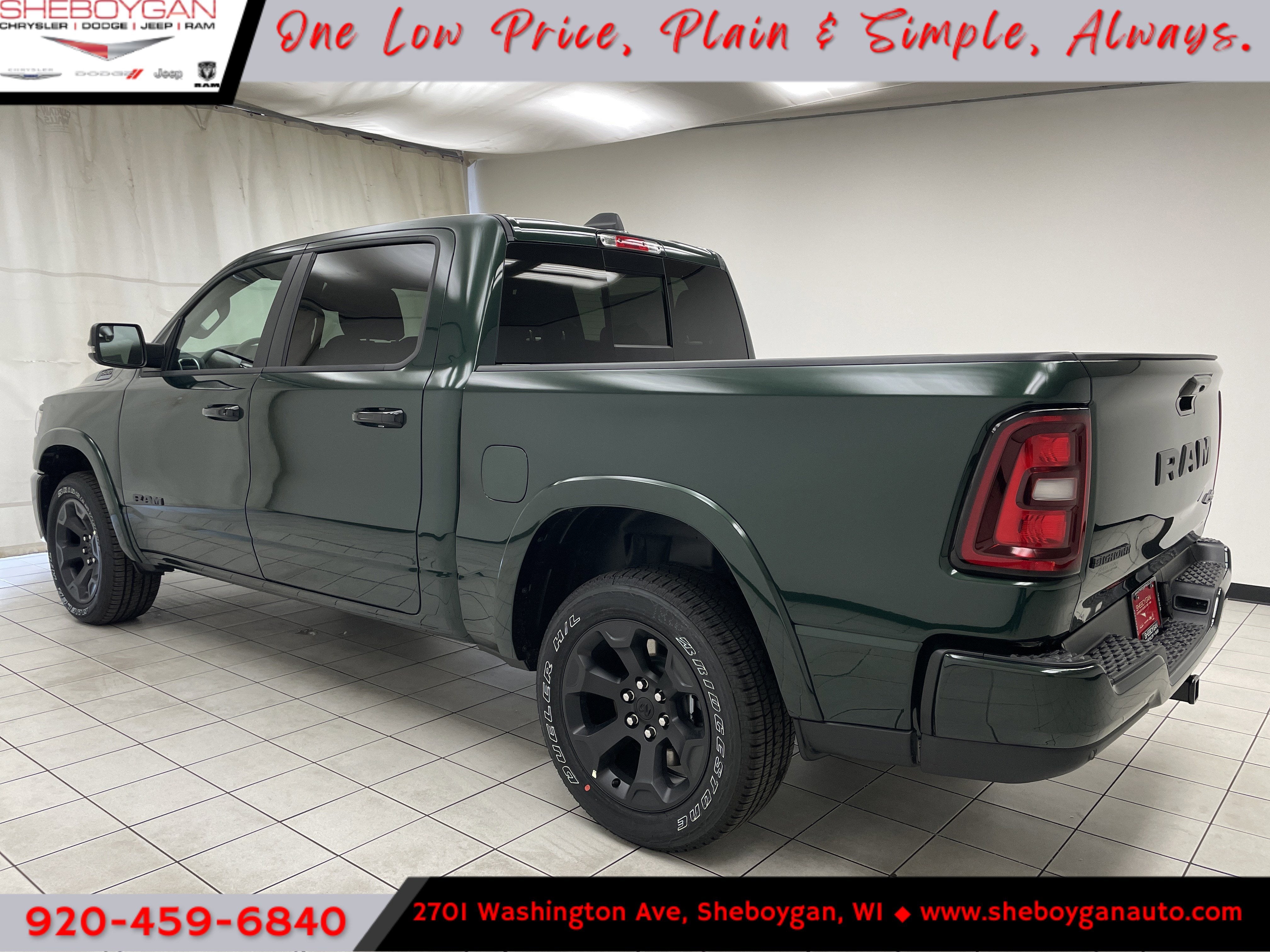 2026 RAM Ram 1500 RAM 1500 BIG HORN CREW CAB 4X4 5'7' BOX