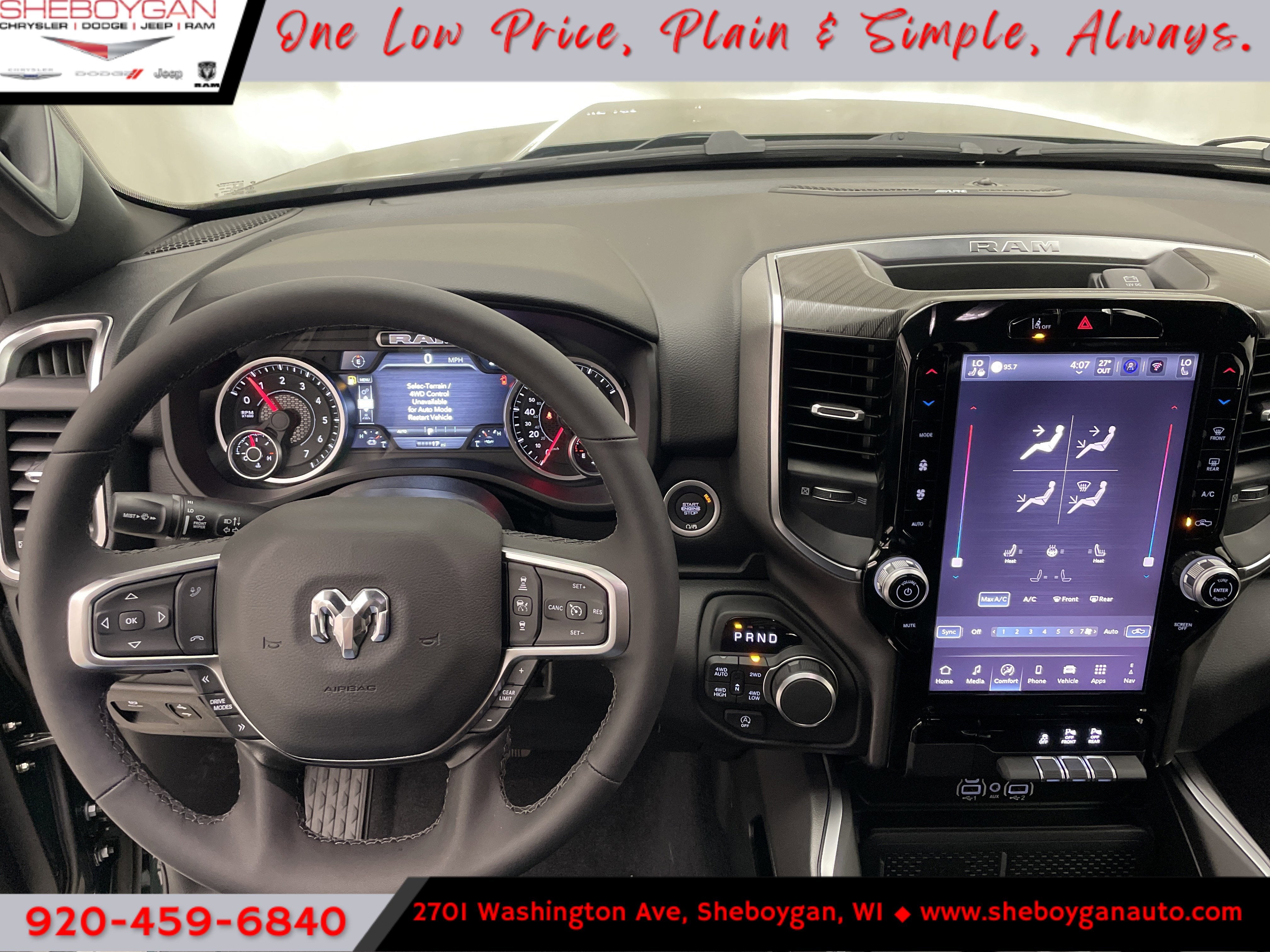 2026 RAM Ram 1500 RAM 1500 BIG HORN CREW CAB 4X4 5'7' BOX