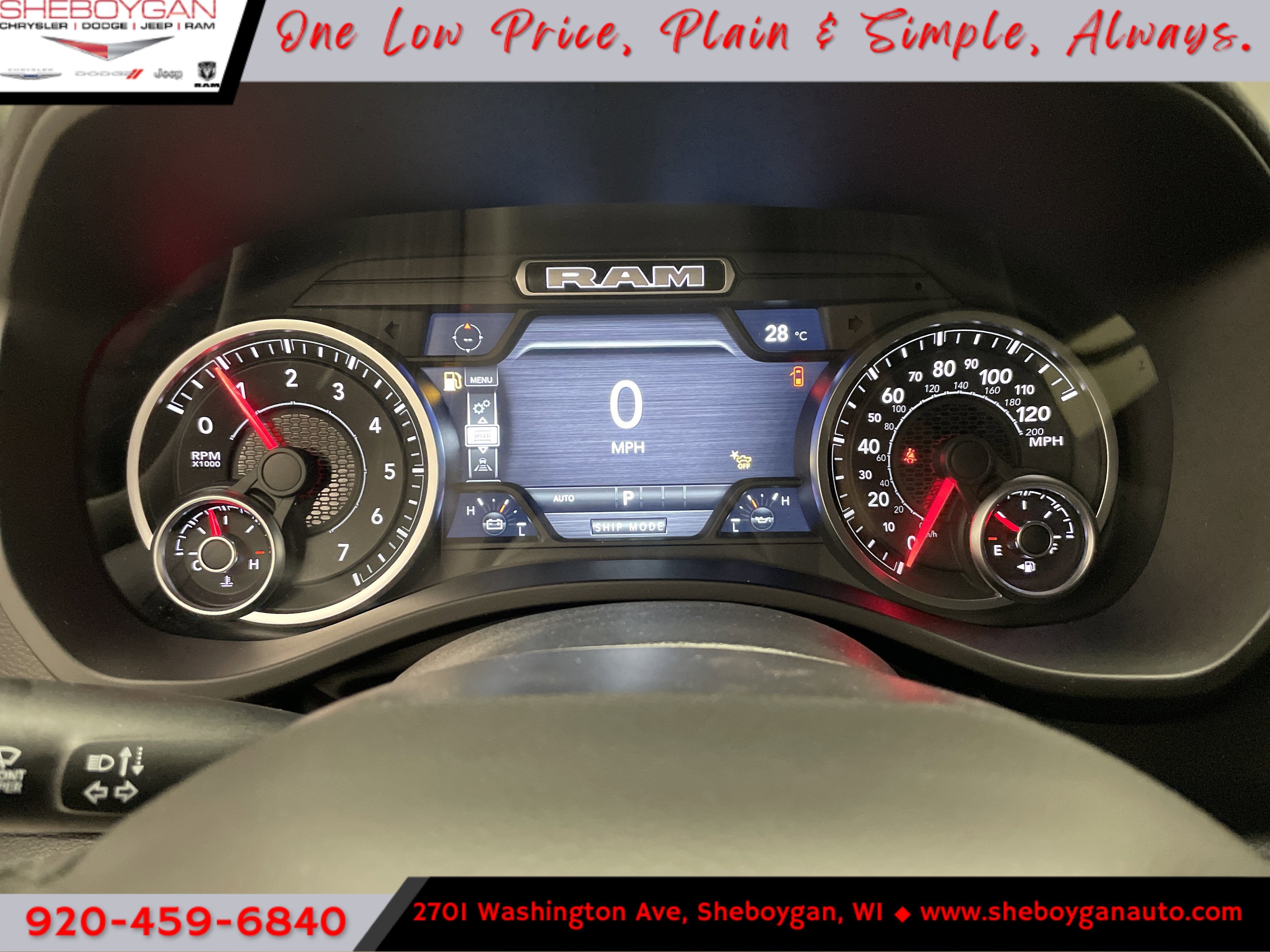 2026 RAM Ram 1500 RAM 1500 BIG HORN CREW CAB 4X4 5'7' BOX