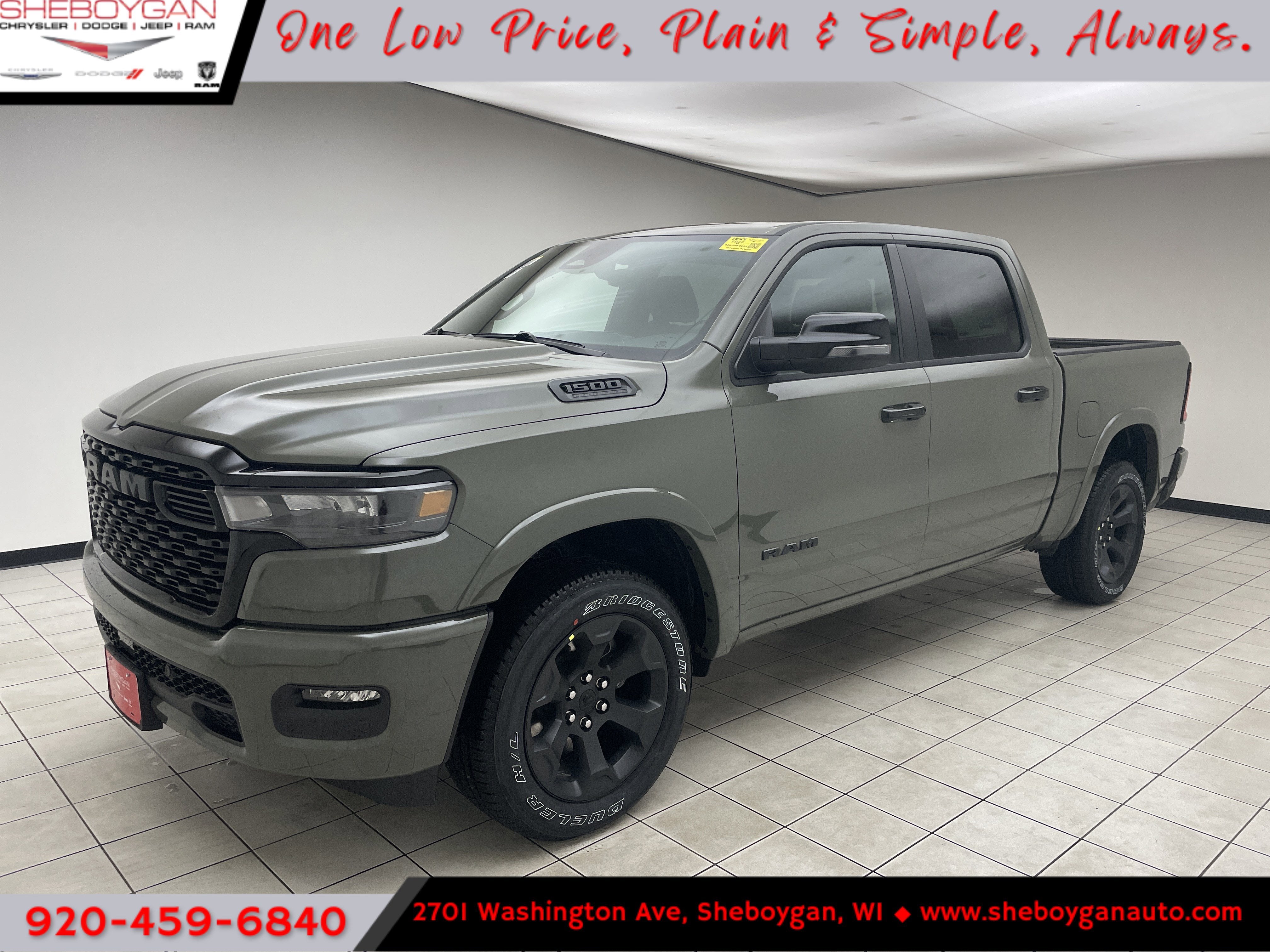2026 RAM Ram 1500 RAM 1500 BIG HORN CREW CAB 4X4 5'7' BOX
