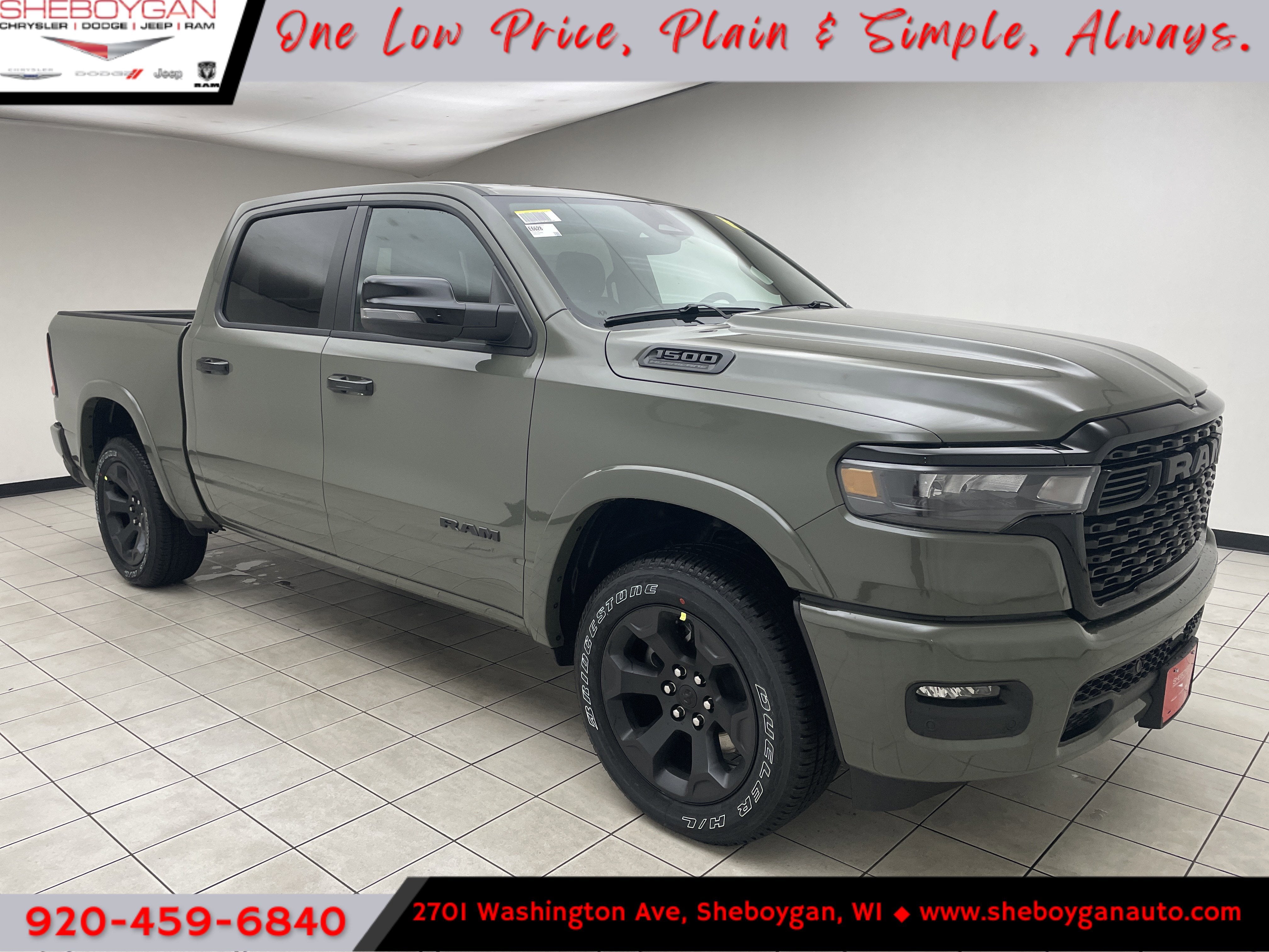 2026 RAM Ram 1500 RAM 1500 BIG HORN CREW CAB 4X4 5'7' BOX