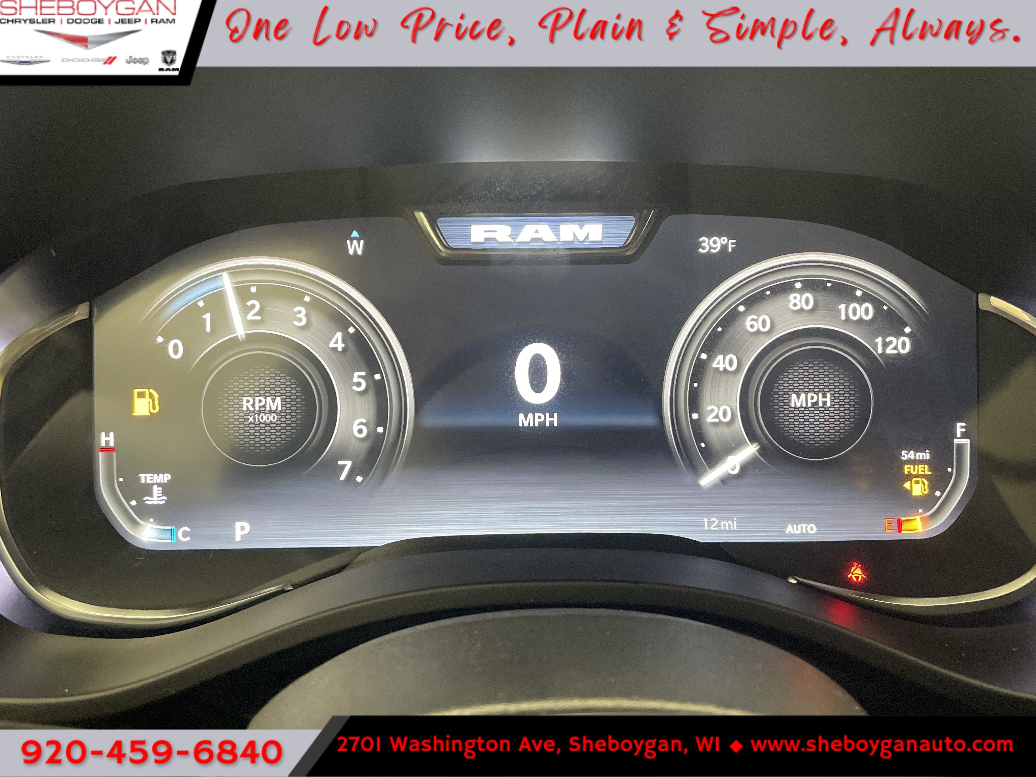 2026 RAM Ram 1500 RAM 1500 BIG HORN CREW CAB 4X4 5'7' BOX