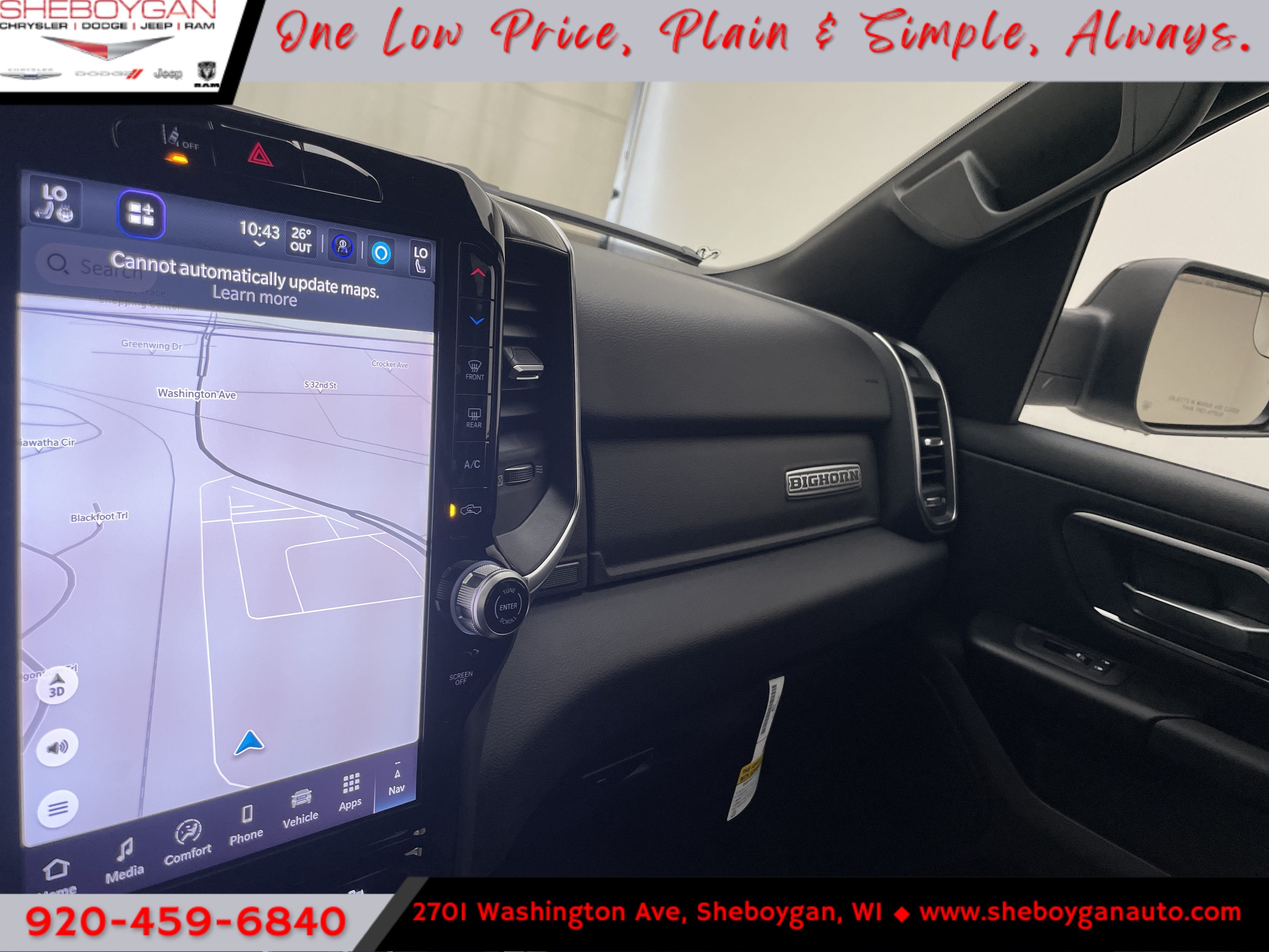 2026 RAM 1500 RAM 1500 BIG HORN CREW CAB 4X4 5'7' BOX