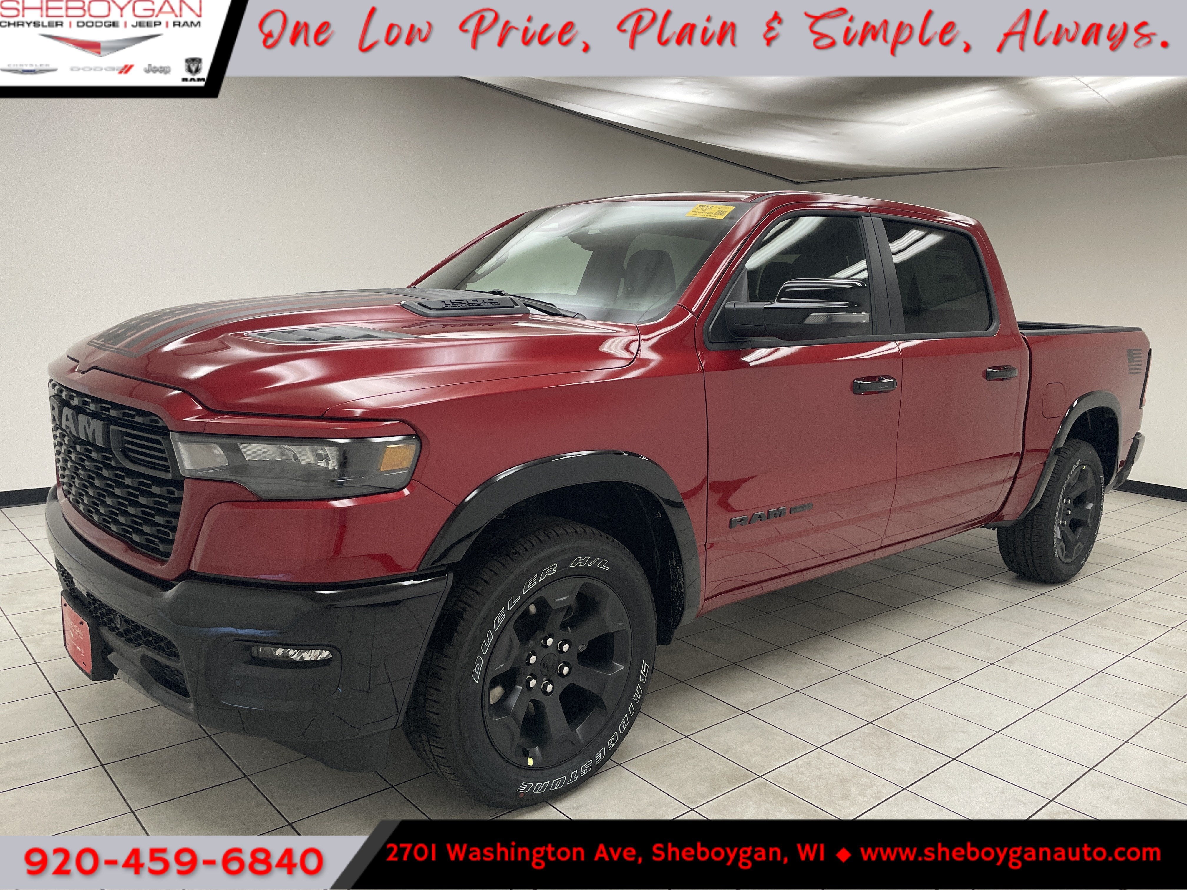 2026 RAM Ram 1500 RAM 1500 BIG HORN CREW CAB 4X4 5'7' BOX