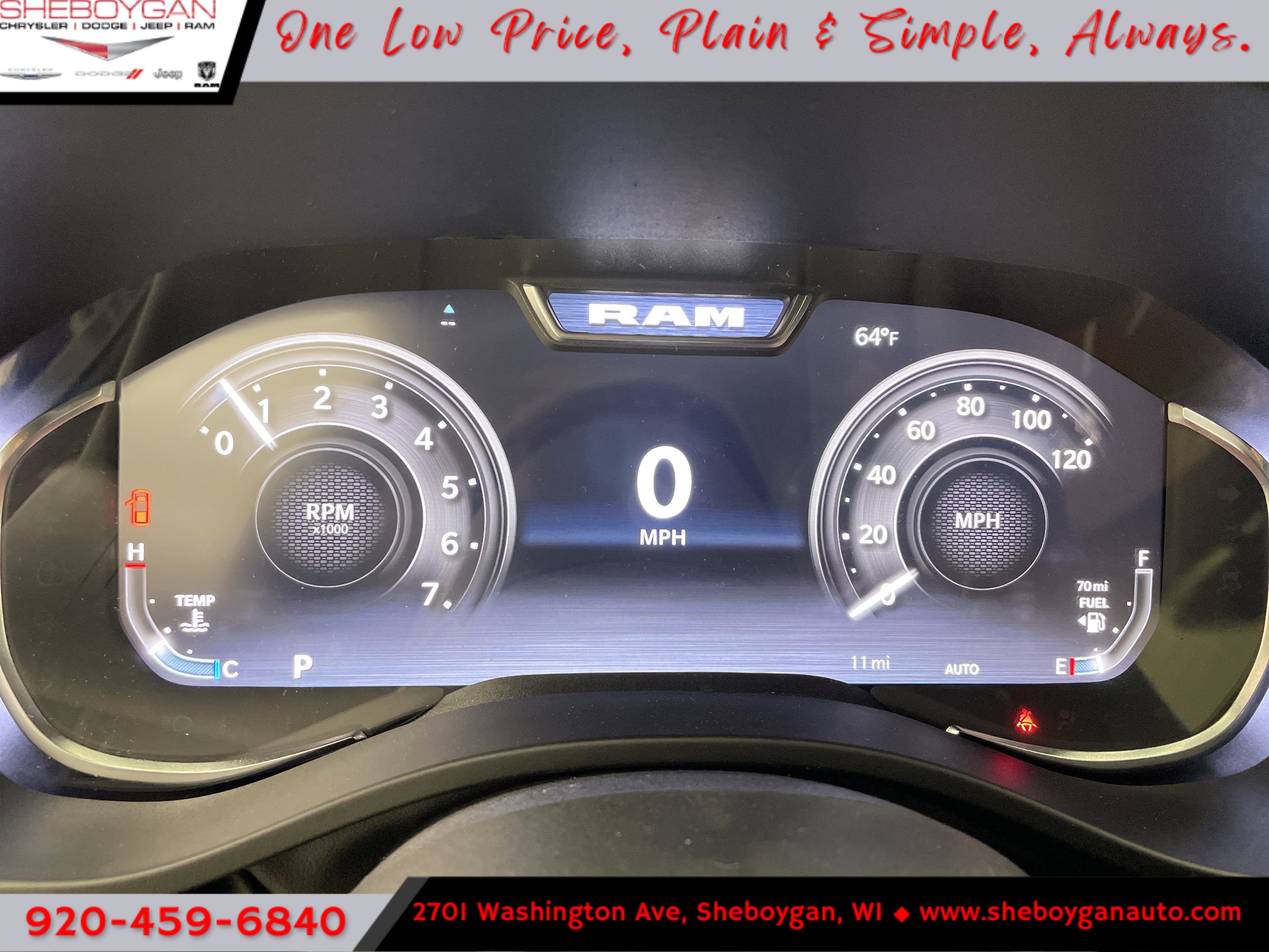 2026 RAM Ram 1500 RAM 1500 BIG HORN CREW CAB 4X4 5'7' BOX