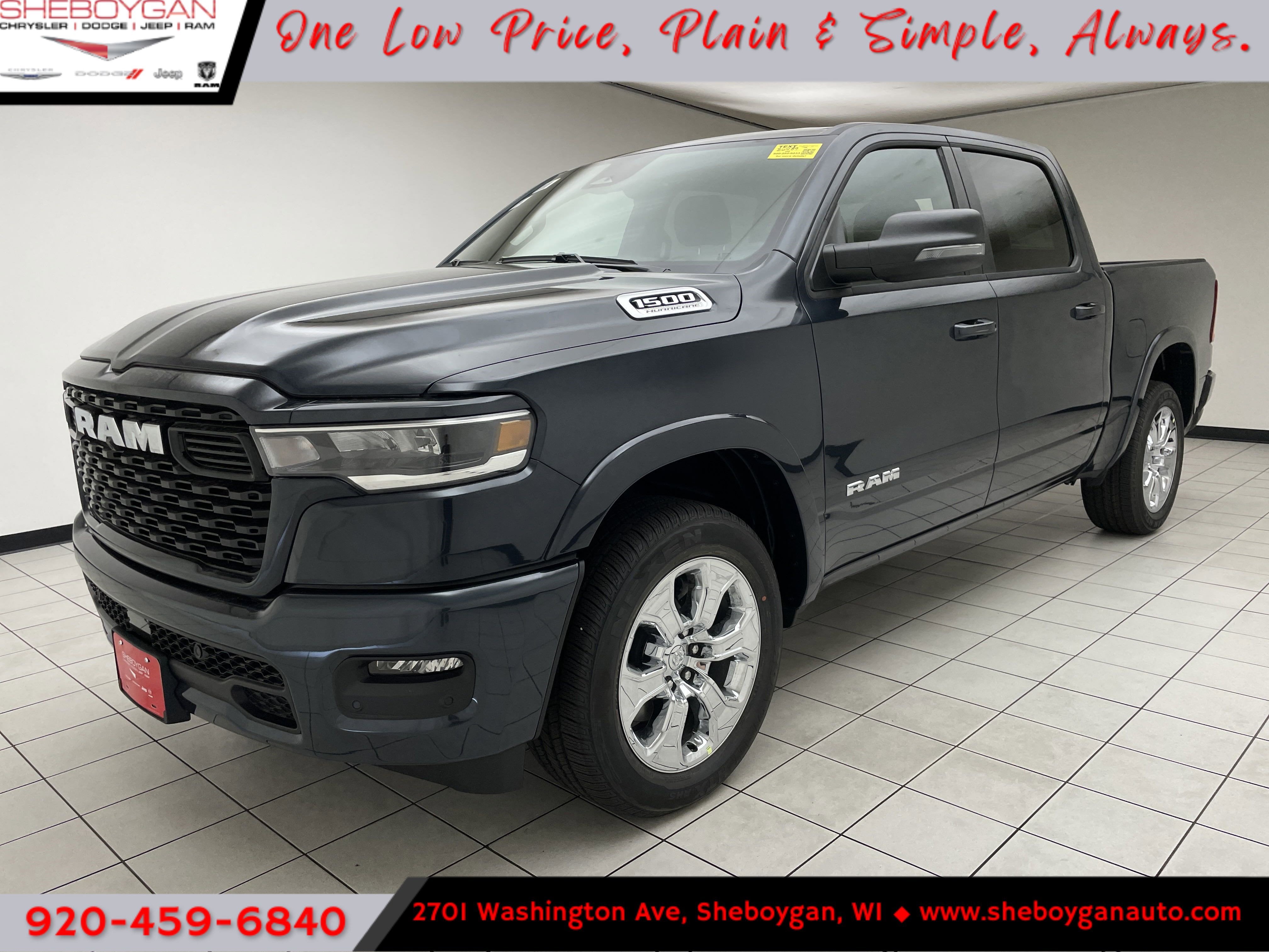 2026 RAM Ram 1500 RAM 1500 BIG HORN CREW CAB 4X4 5'7' BOX
