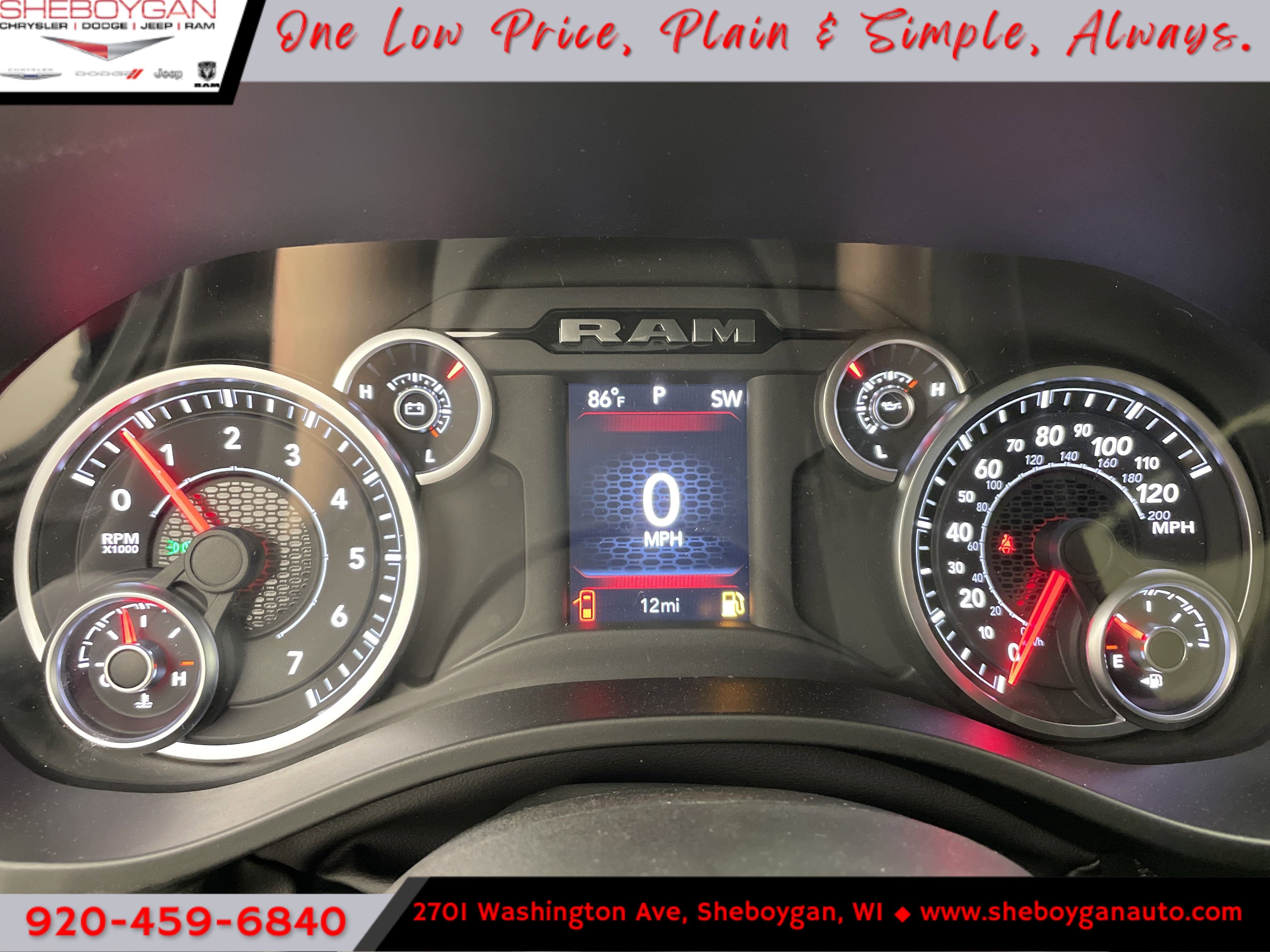 2026 RAM Ram 1500 RAM 1500 BIG HORN CREW CAB 4X4 5'7' BOX