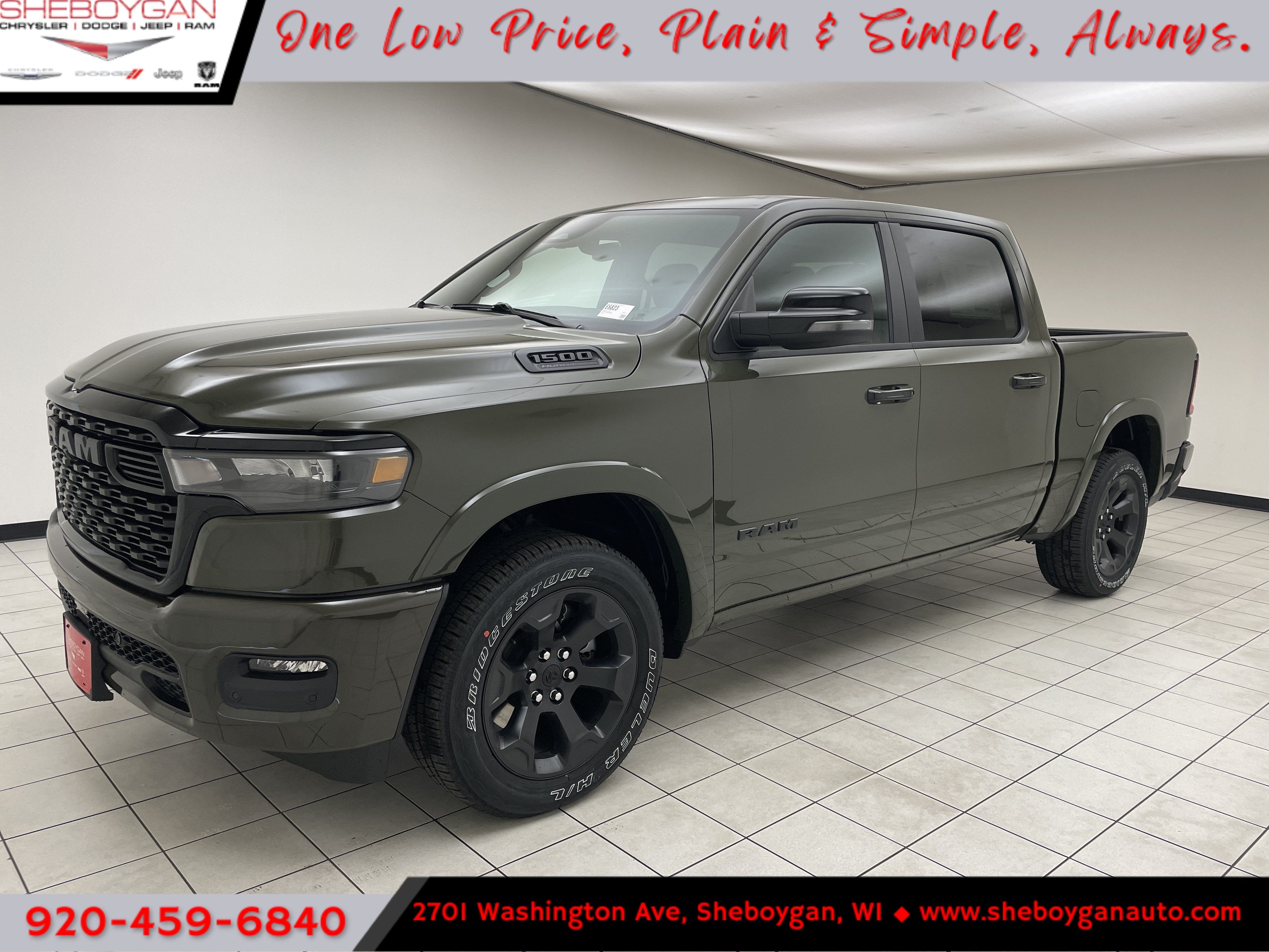 2026 RAM 1500 Big Horn Crew Cab 4x4 5'7' Box