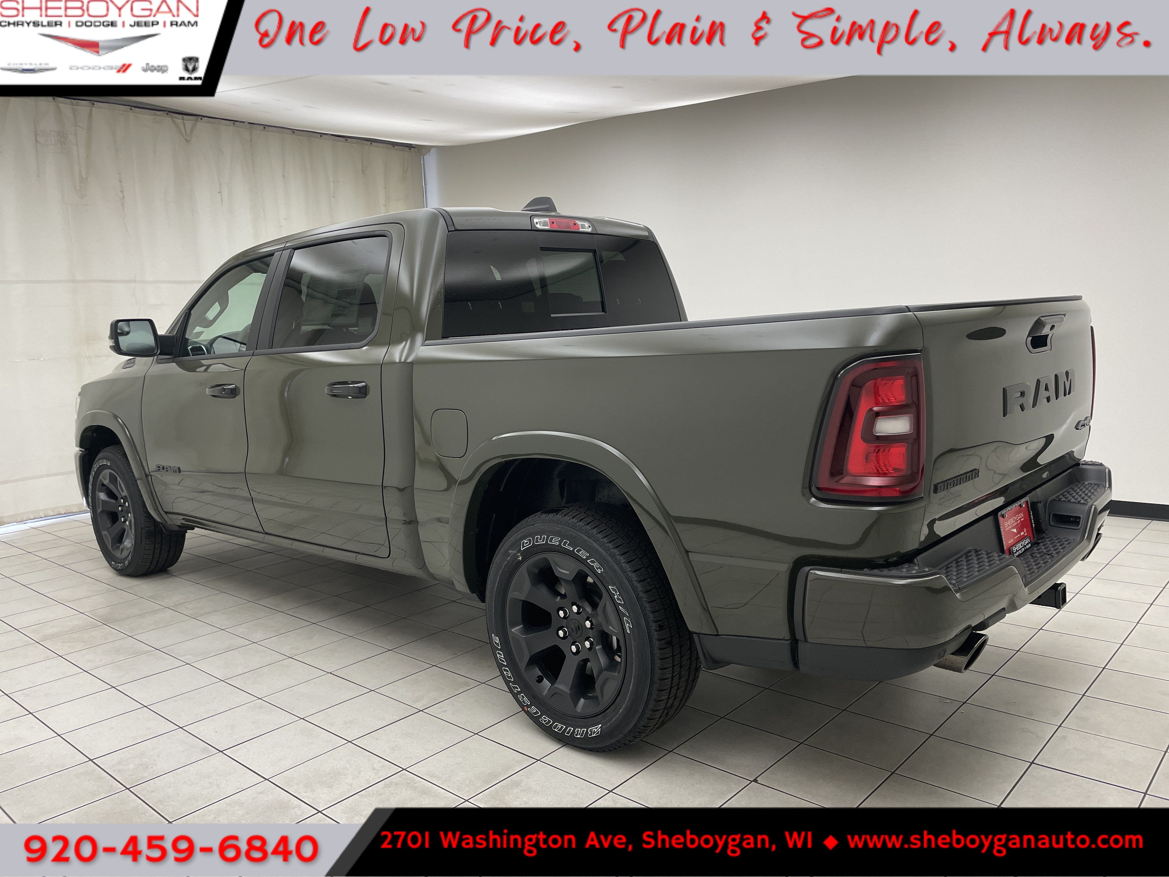 2026 RAM 1500 Big Horn Crew Cab 4x4 5'7' Box