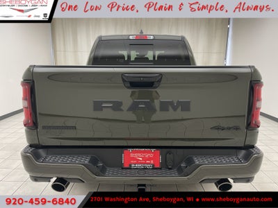 2026 RAM 1500 Big Horn Crew Cab 4x4 5'7' Box