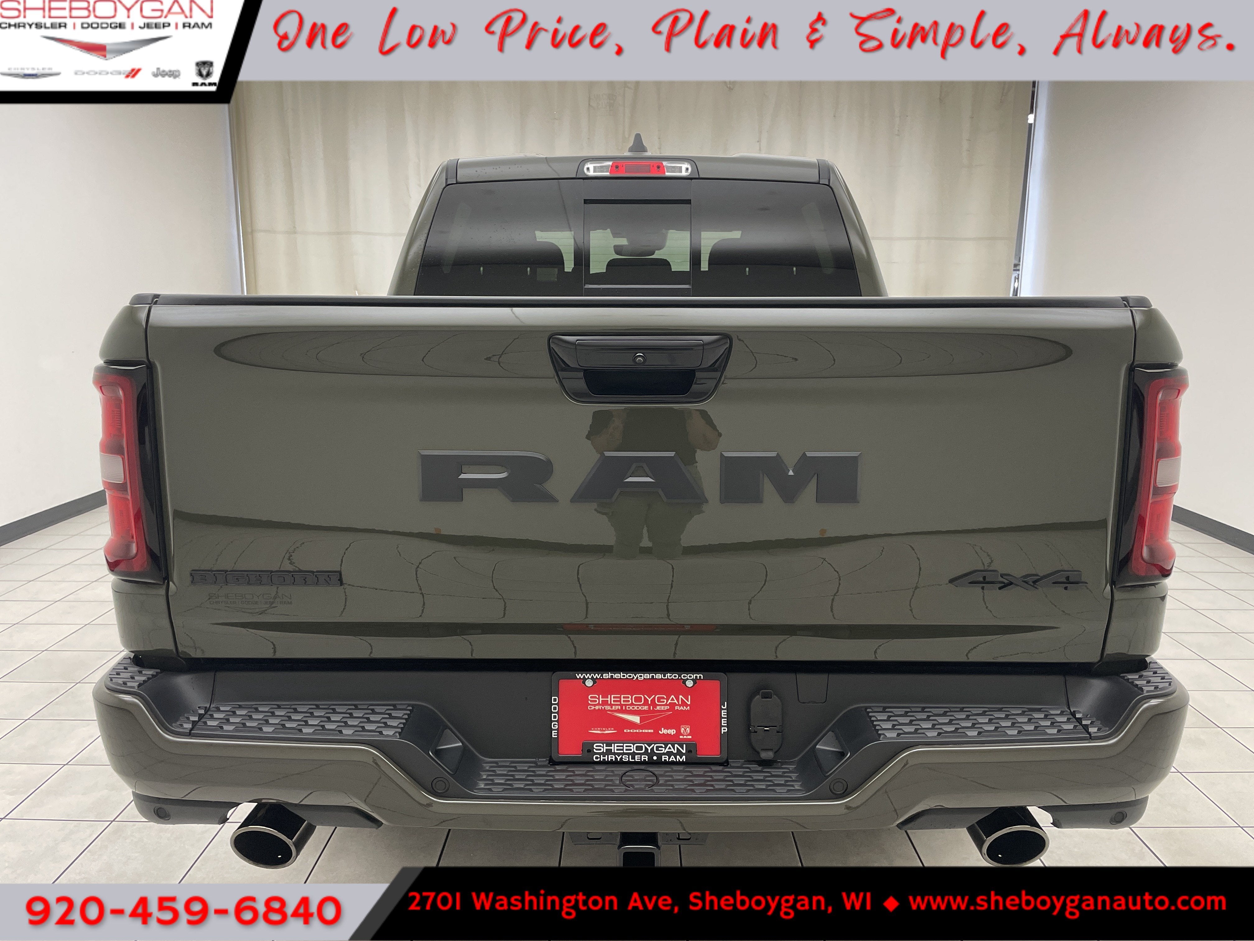 2026 RAM 1500 Big Horn Crew Cab 4x4 5'7' Box