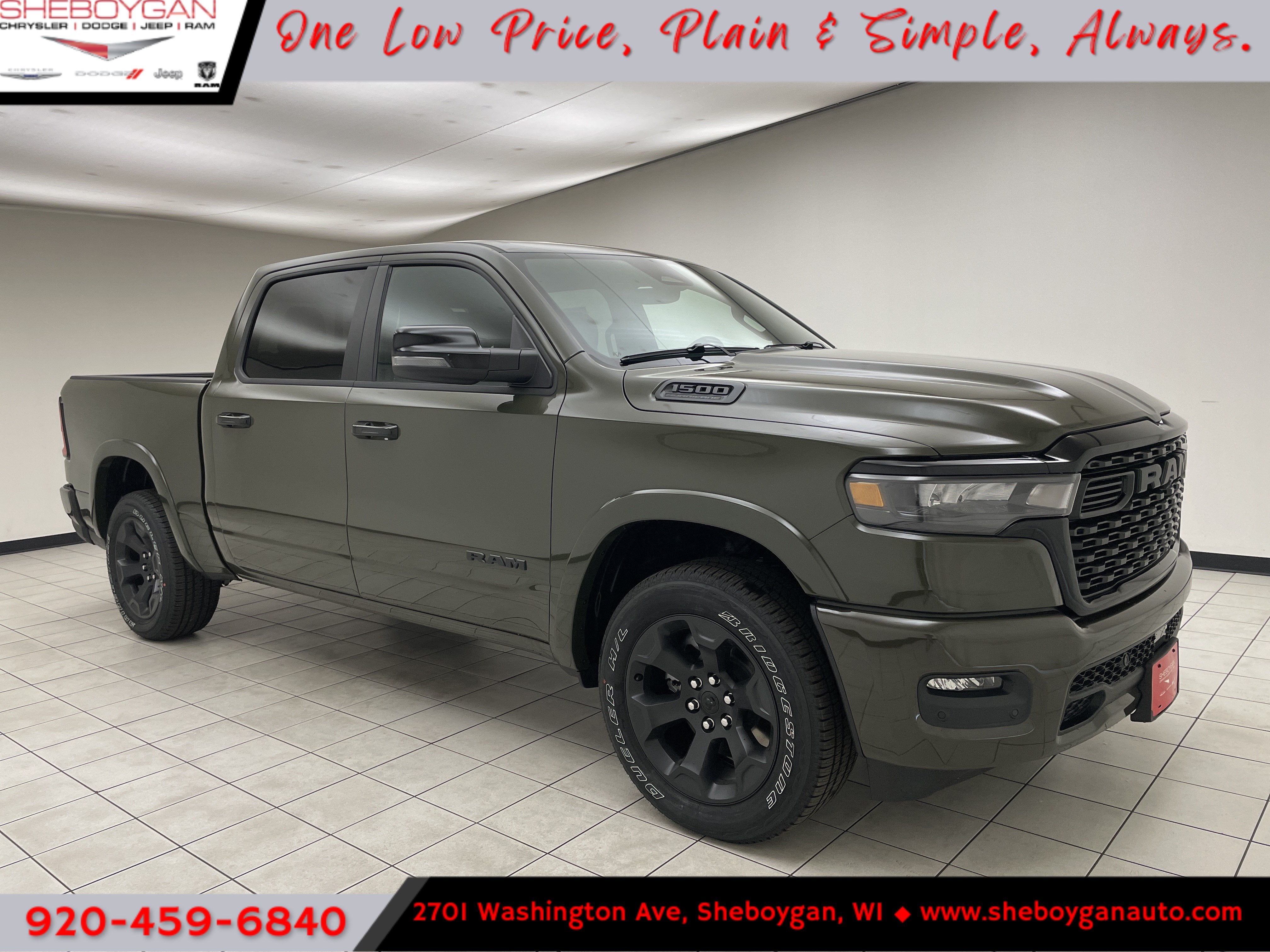 2026 RAM 1500 Big Horn Crew Cab 4x4 5'7' Box