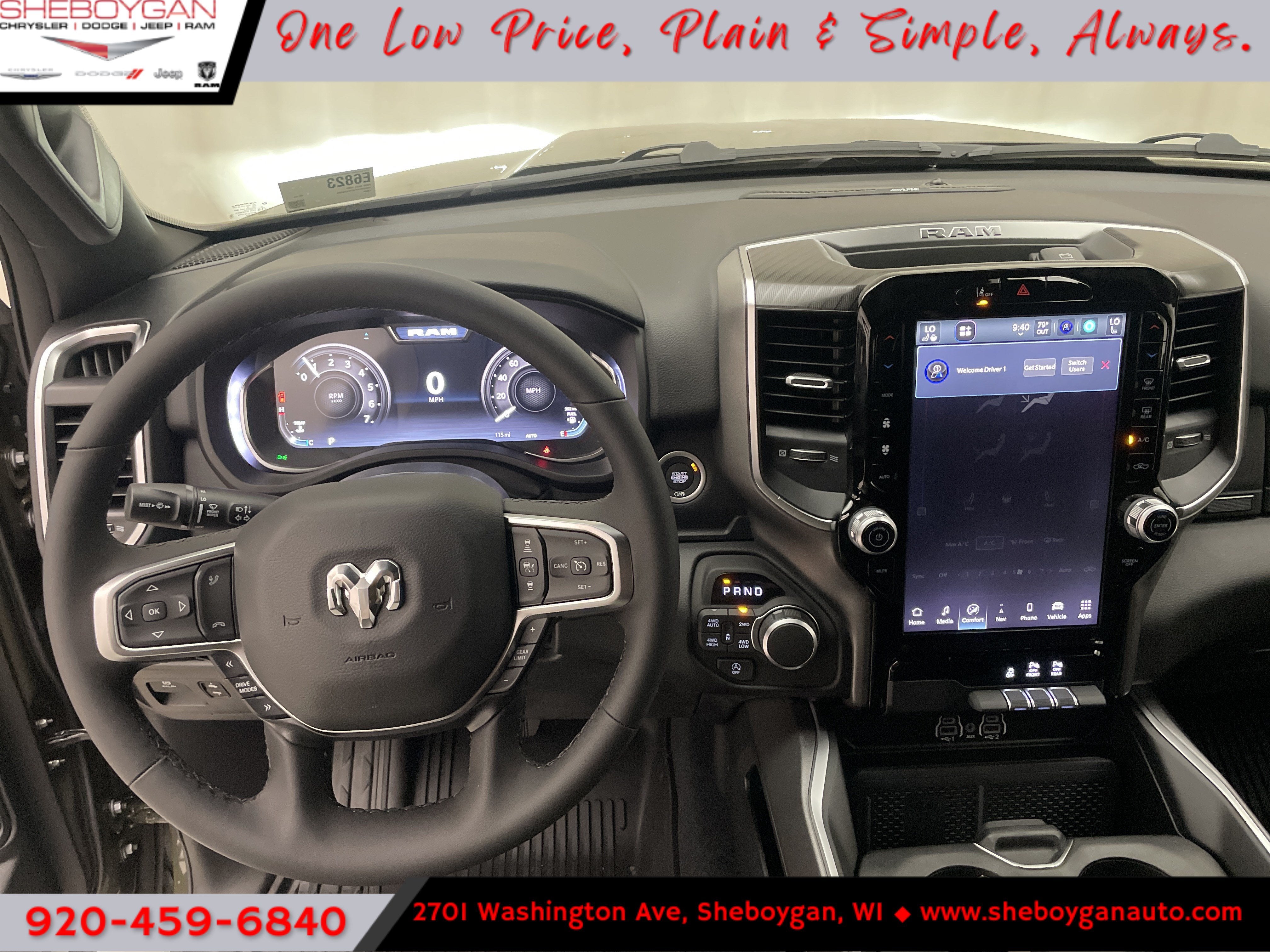 2026 RAM 1500 Big Horn Crew Cab 4x4 5'7' Box