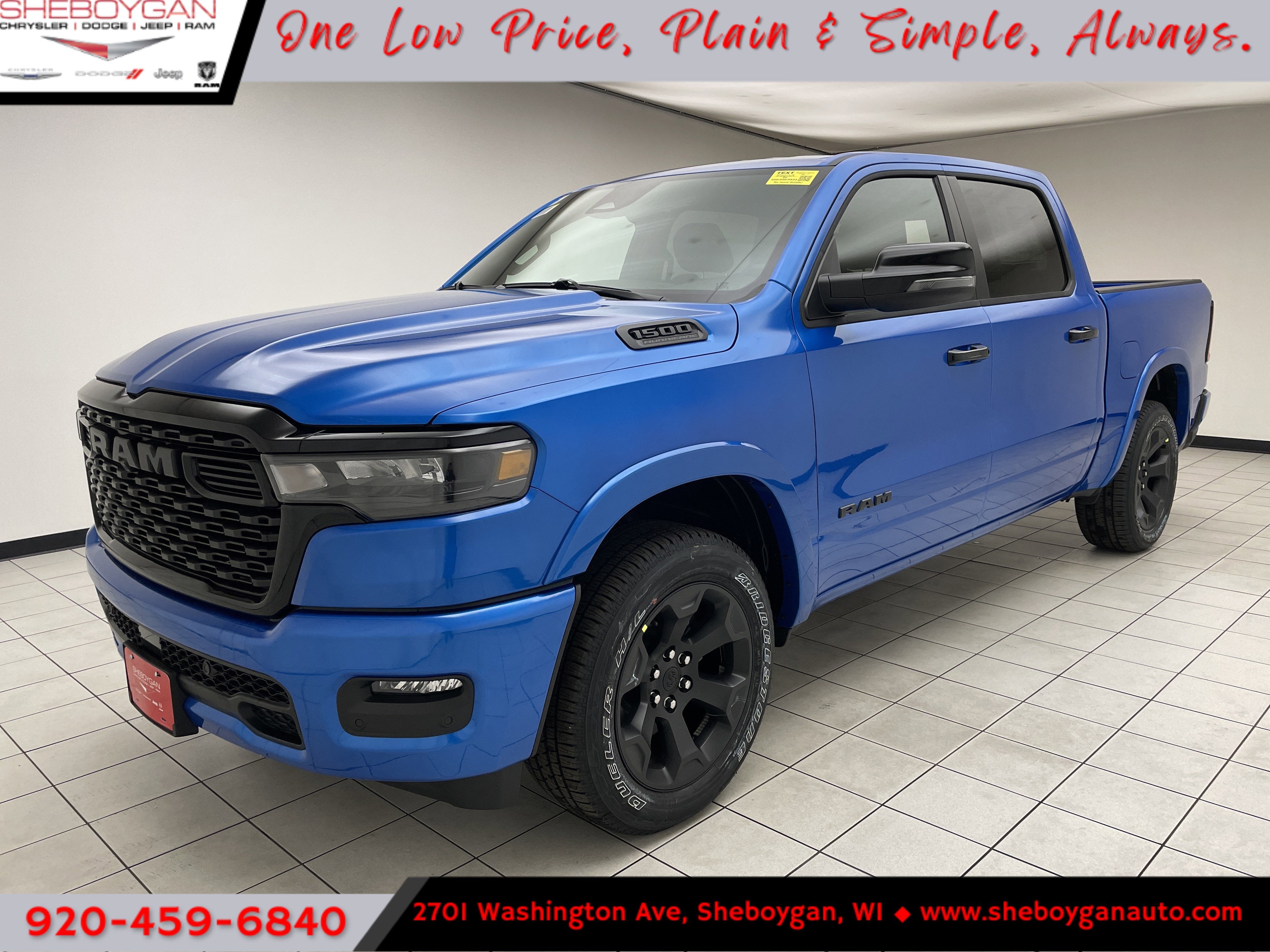 2026 RAM Ram 1500 RAM 1500 BIG HORN CREW CAB 4X4 5'7' BOX