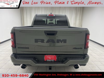 2026 RAM Ram 1500 RAM 1500 BIG HORN CREW CAB 4X4 5'7' BOX