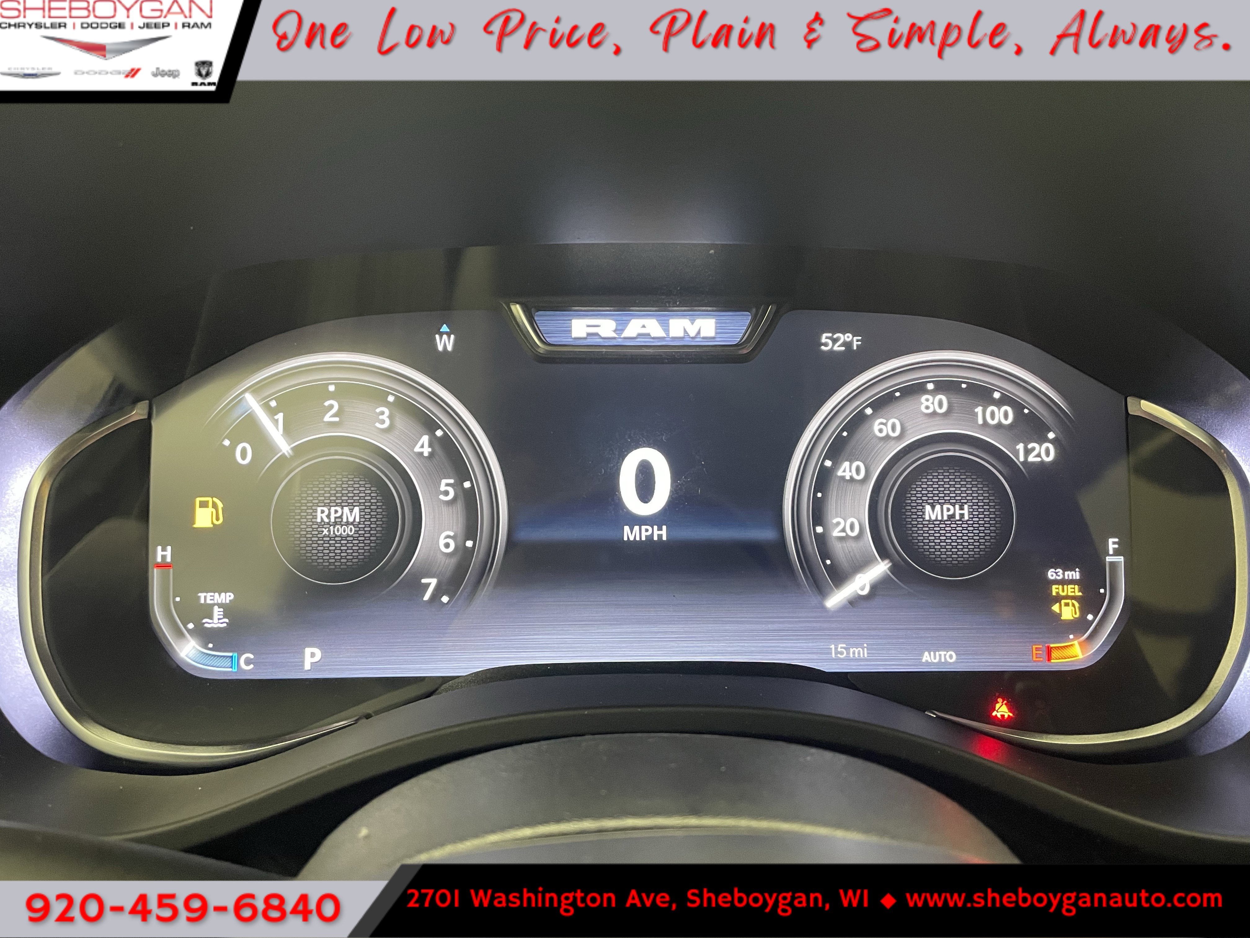 2026 RAM Ram 1500 RAM 1500 BIG HORN CREW CAB 4X4 5'7' BOX