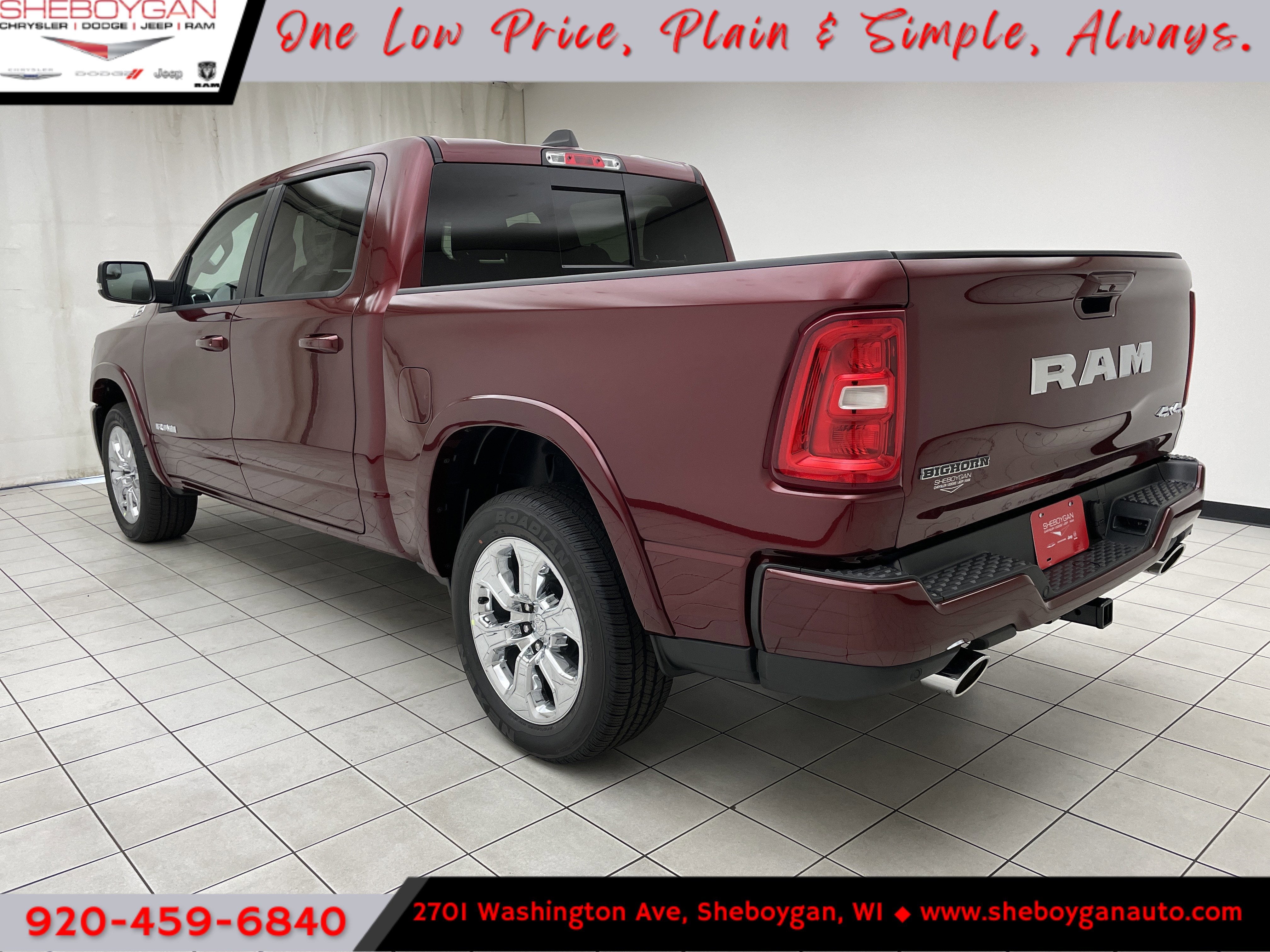 2026 RAM Ram 1500 RAM 1500 BIG HORN CREW CAB 4X4 5'7' BOX