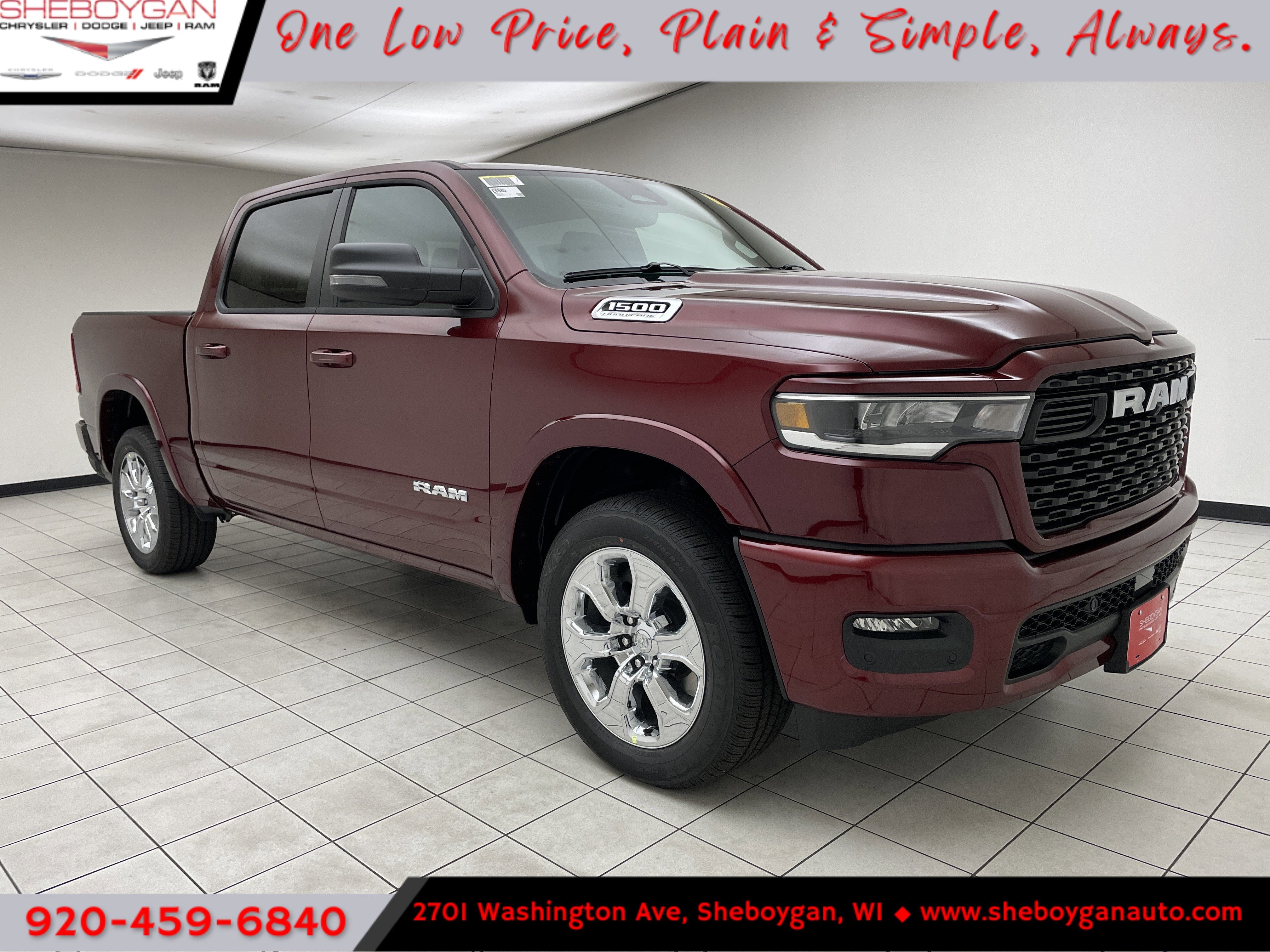 2026 RAM Ram 1500 RAM 1500 BIG HORN CREW CAB 4X4 5'7' BOX