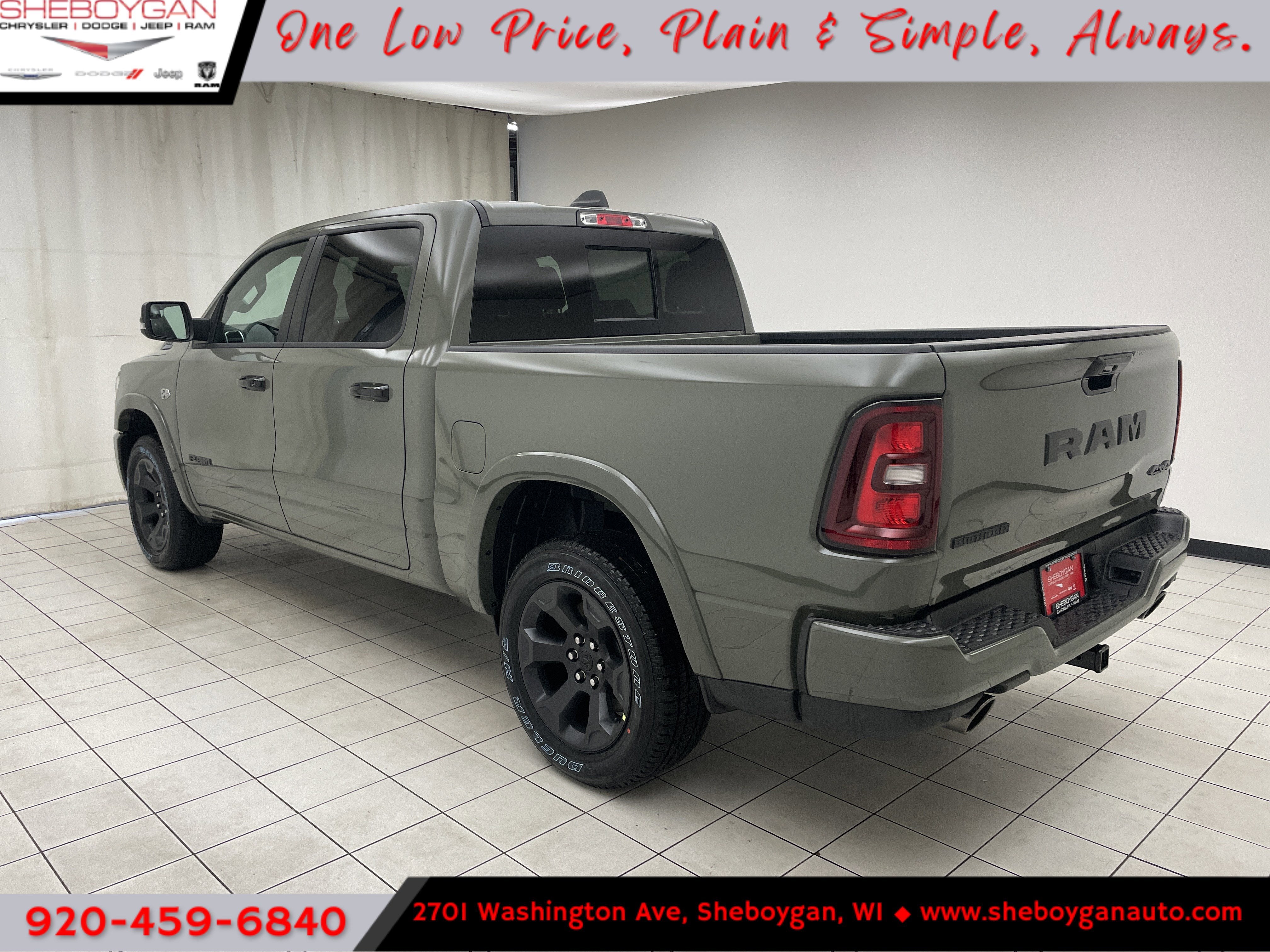 2026 RAM Ram 1500 RAM 1500 BIG HORN CREW CAB 4X4 5'7' BOX