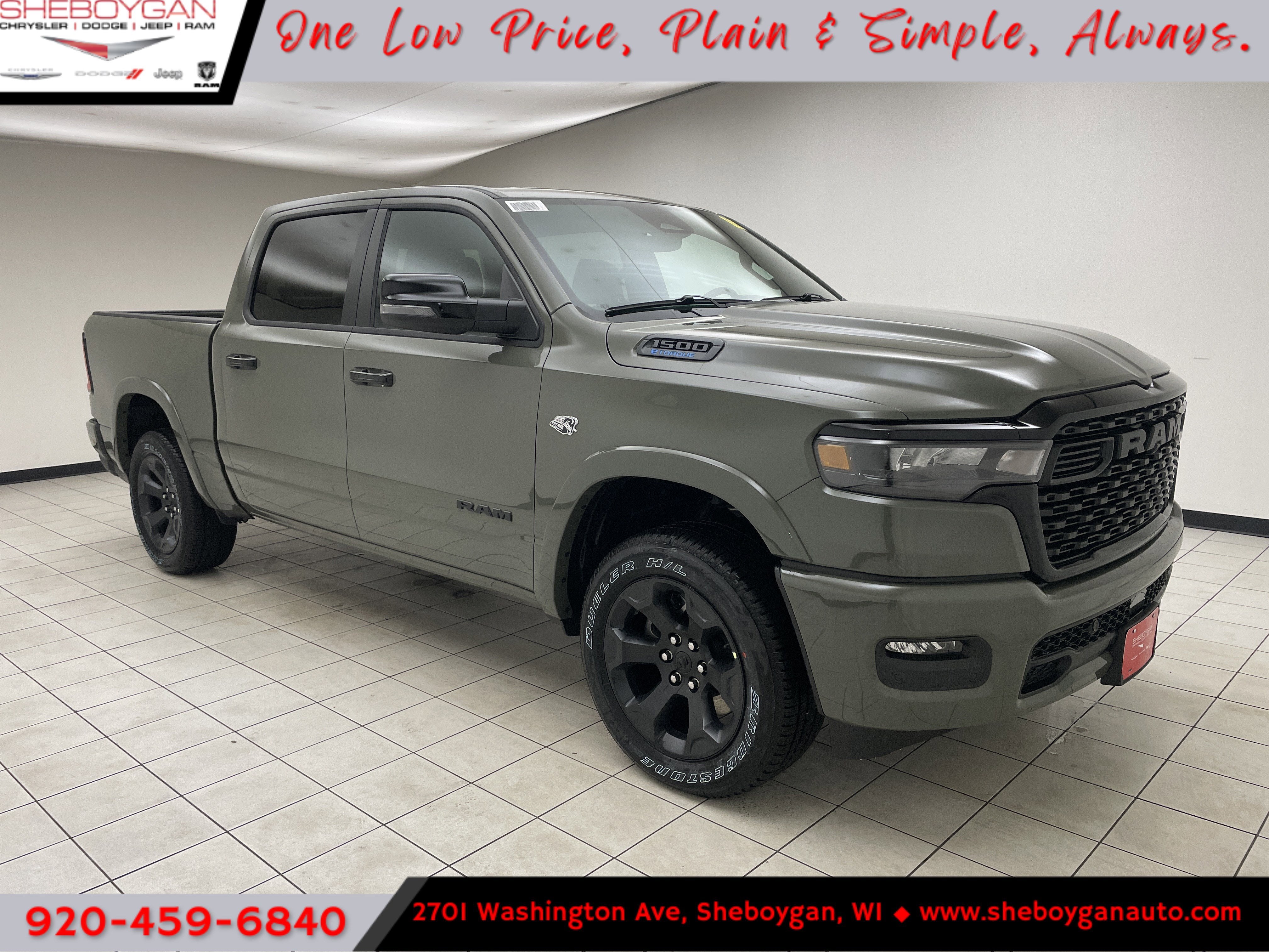 2026 RAM Ram 1500 RAM 1500 BIG HORN CREW CAB 4X4 5'7' BOX