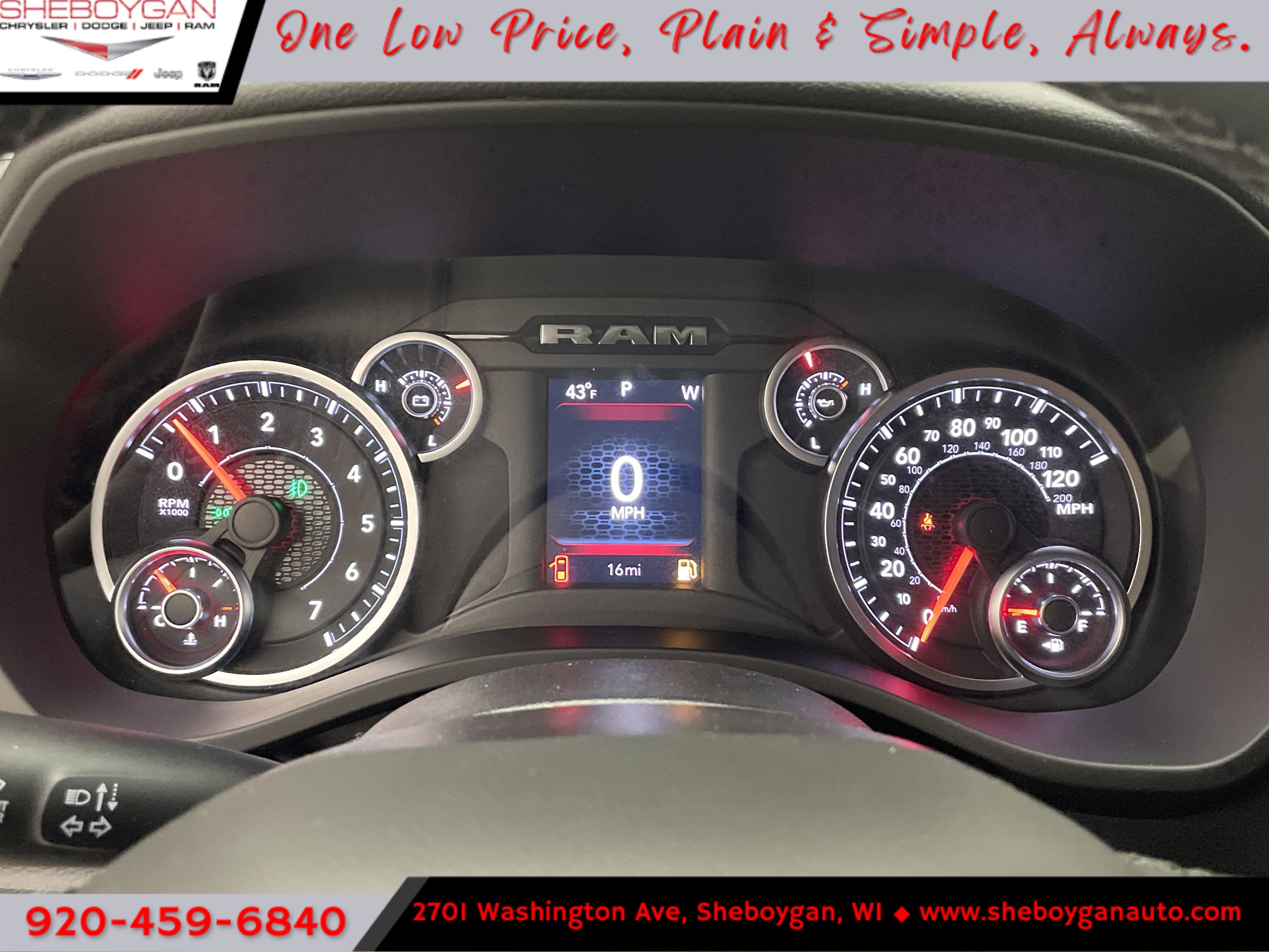 2026 RAM Ram 1500 RAM 1500 BIG HORN CREW CAB 4X4 5'7' BOX